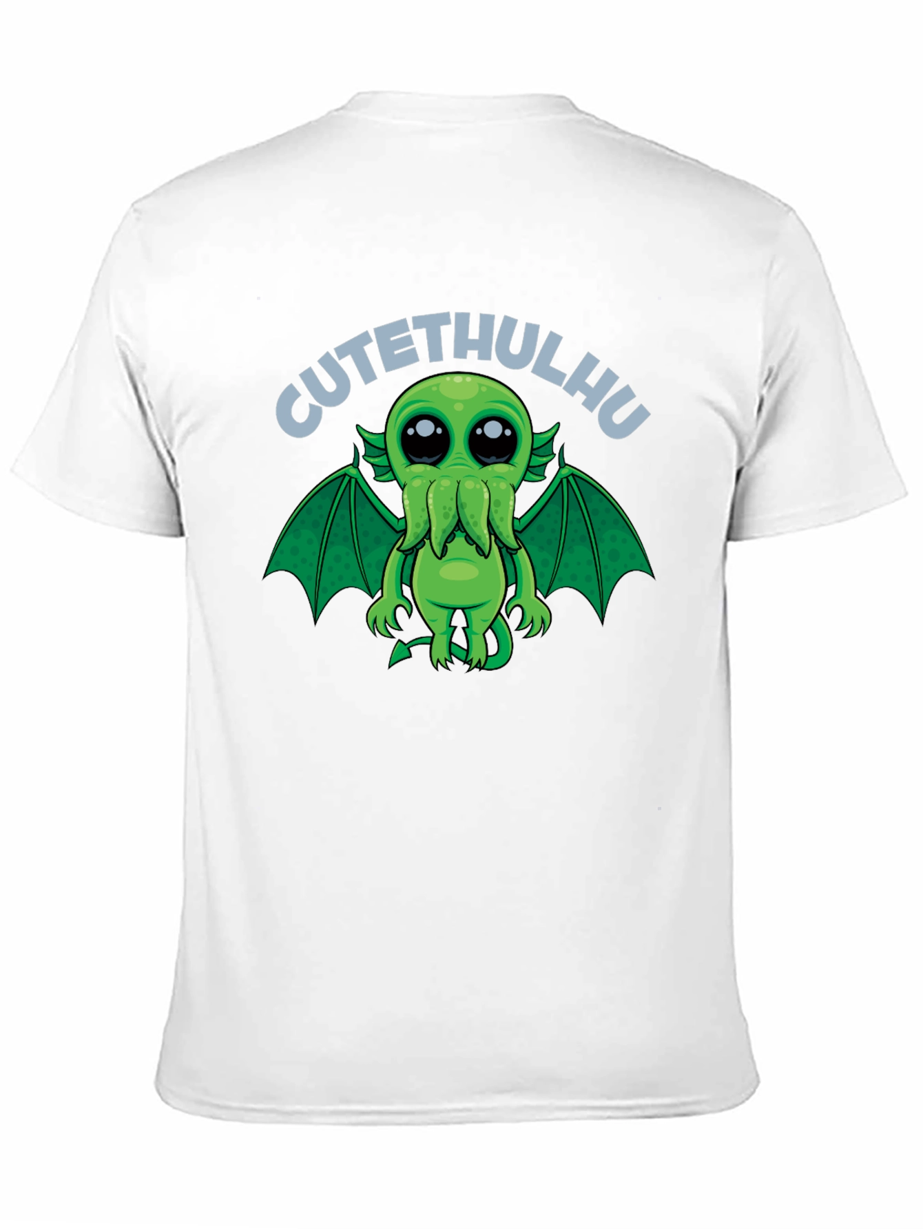 Black CUTEHULHU Black T-Shirt view 11