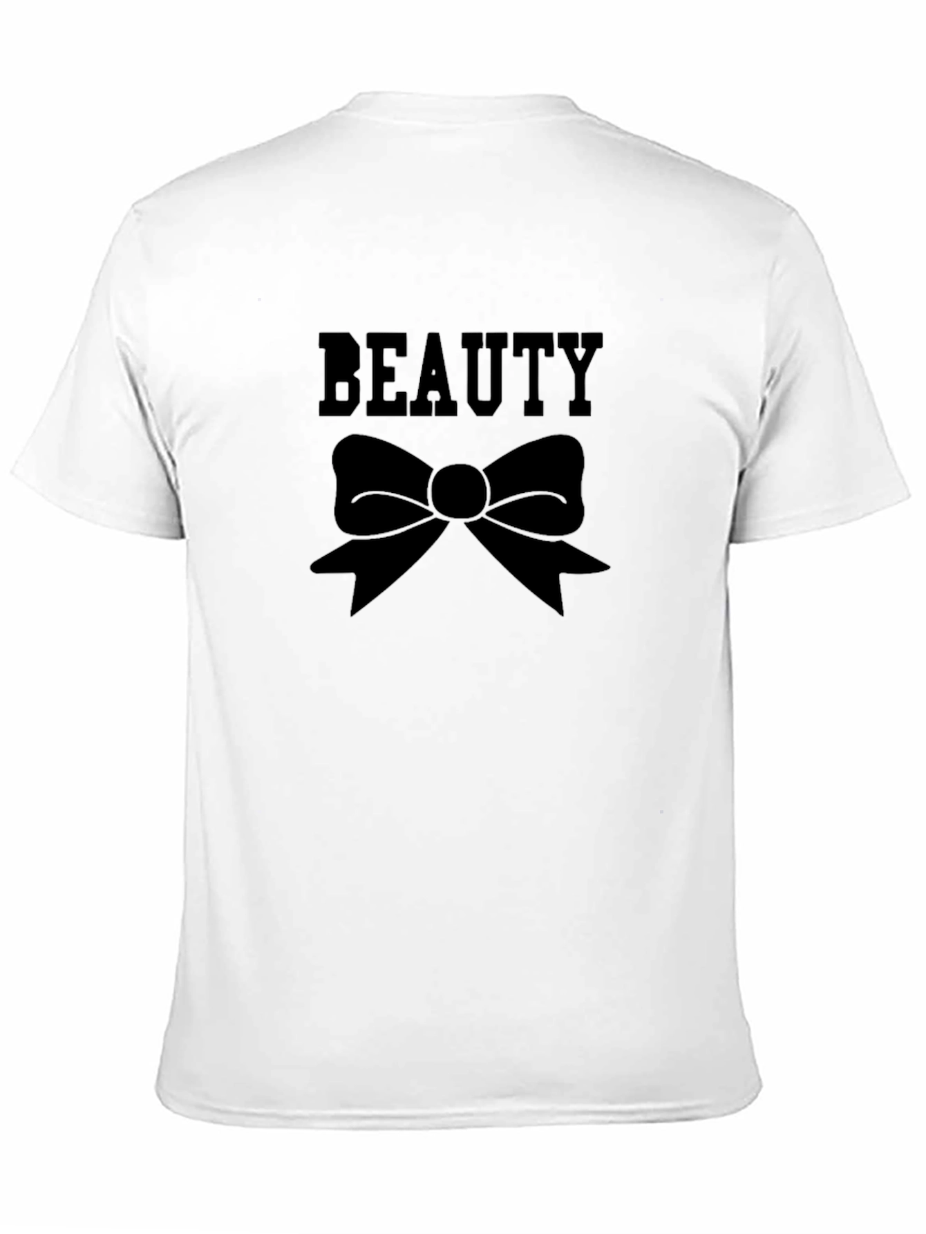 Black Beauty Bow Black Graphic Tee - Stylish Unisex Shirt view 11