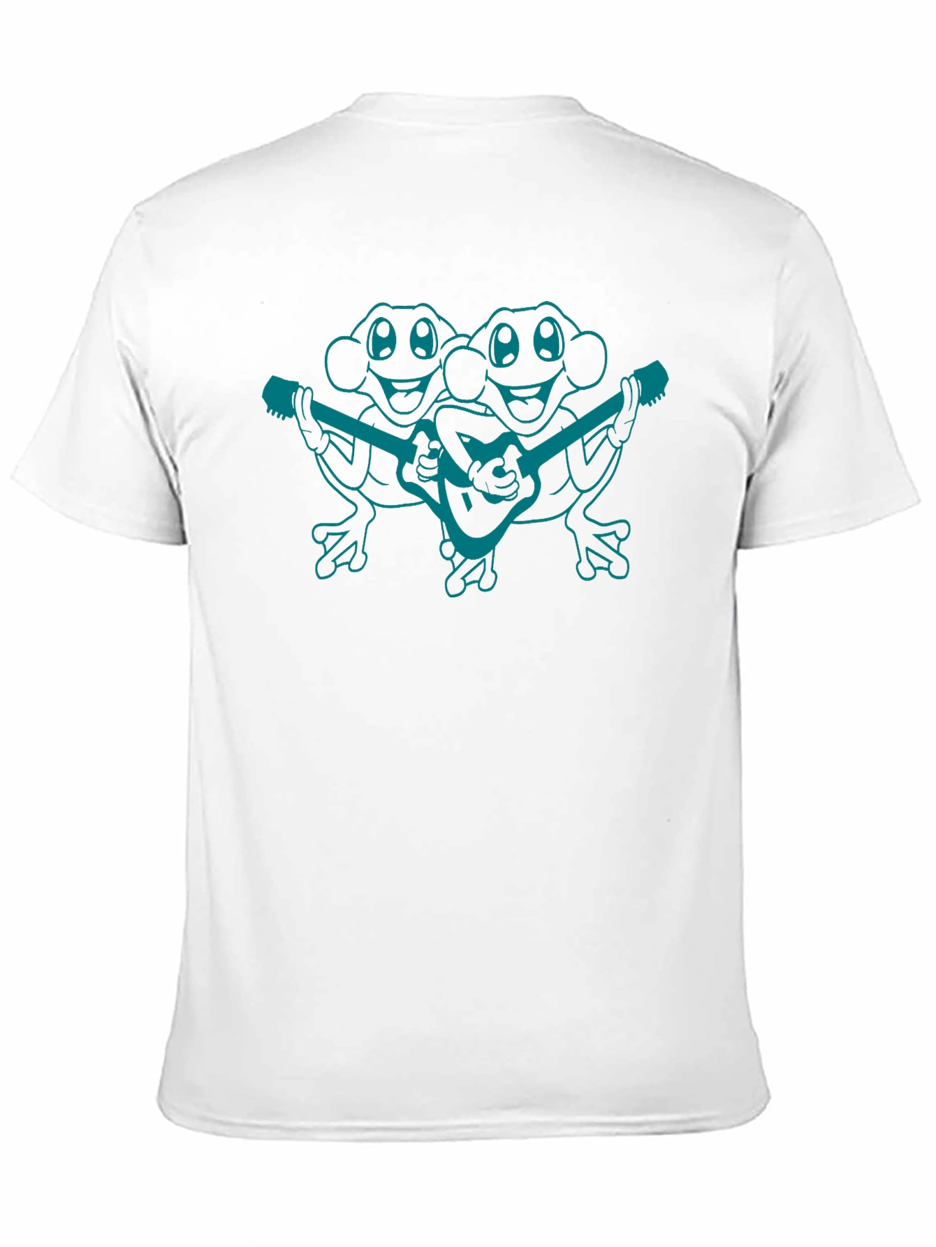 Black Frog Band T-Shirt - Black Cotton view 11