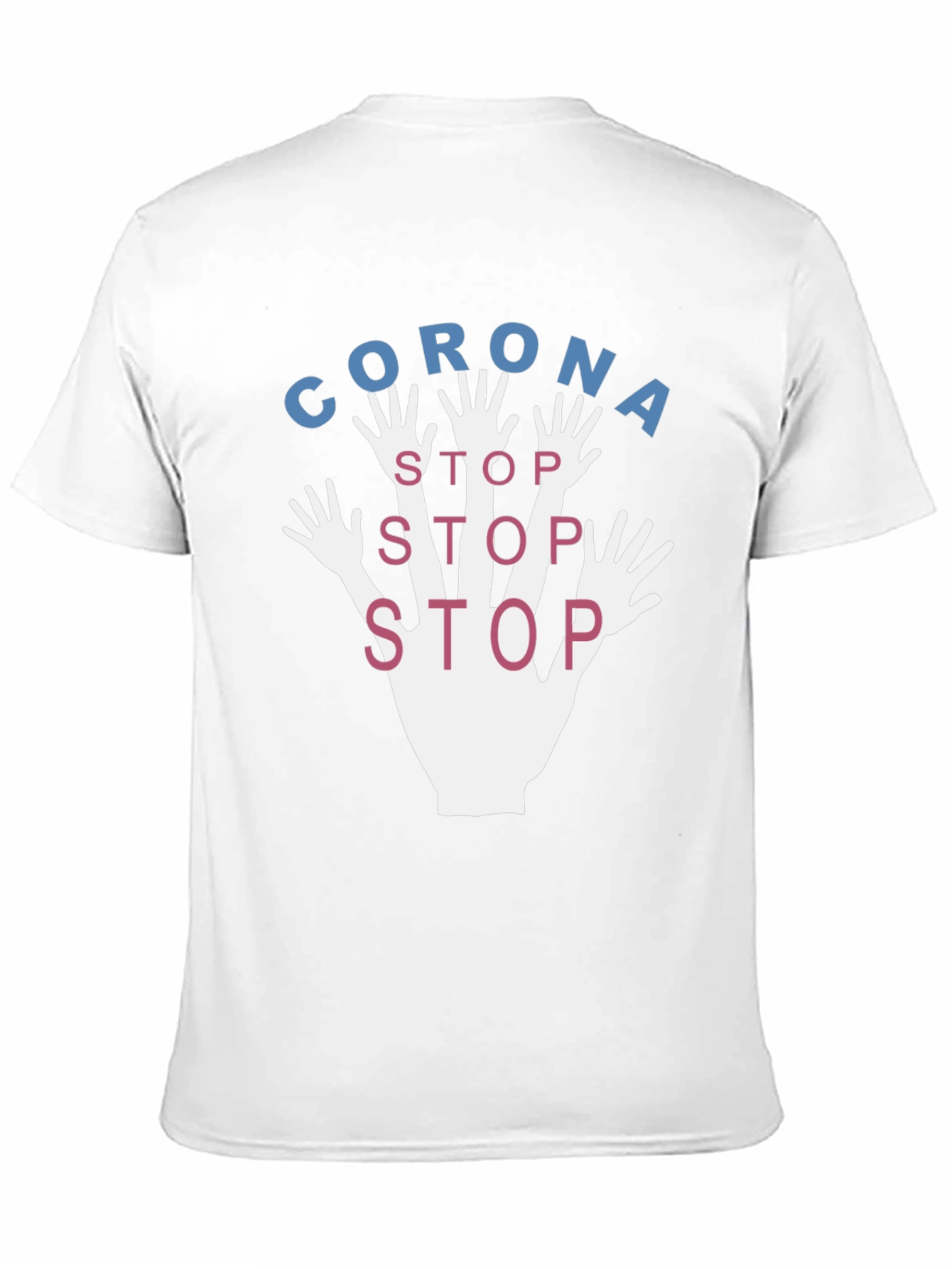Black Stop Corona Black Graphic Tee view 11