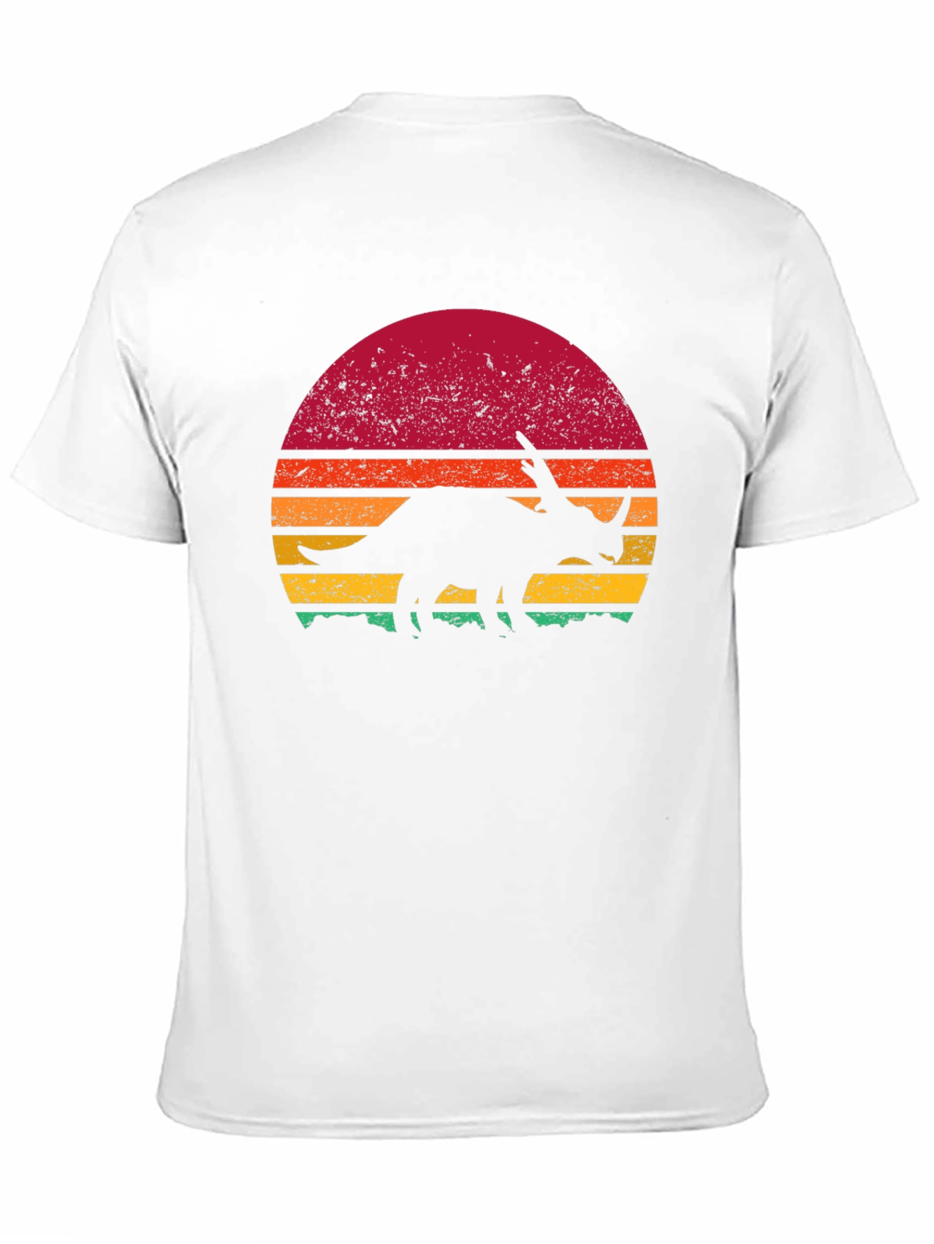 Black Retro Dinosaur Graphic Tee view 11