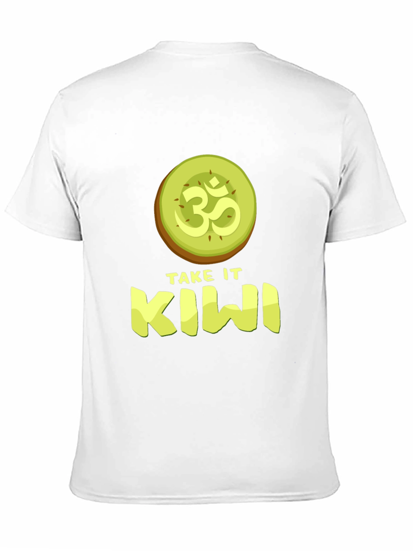Black Take It Kiwi T-Shirt - Funny Fruit Pun Tee view 11