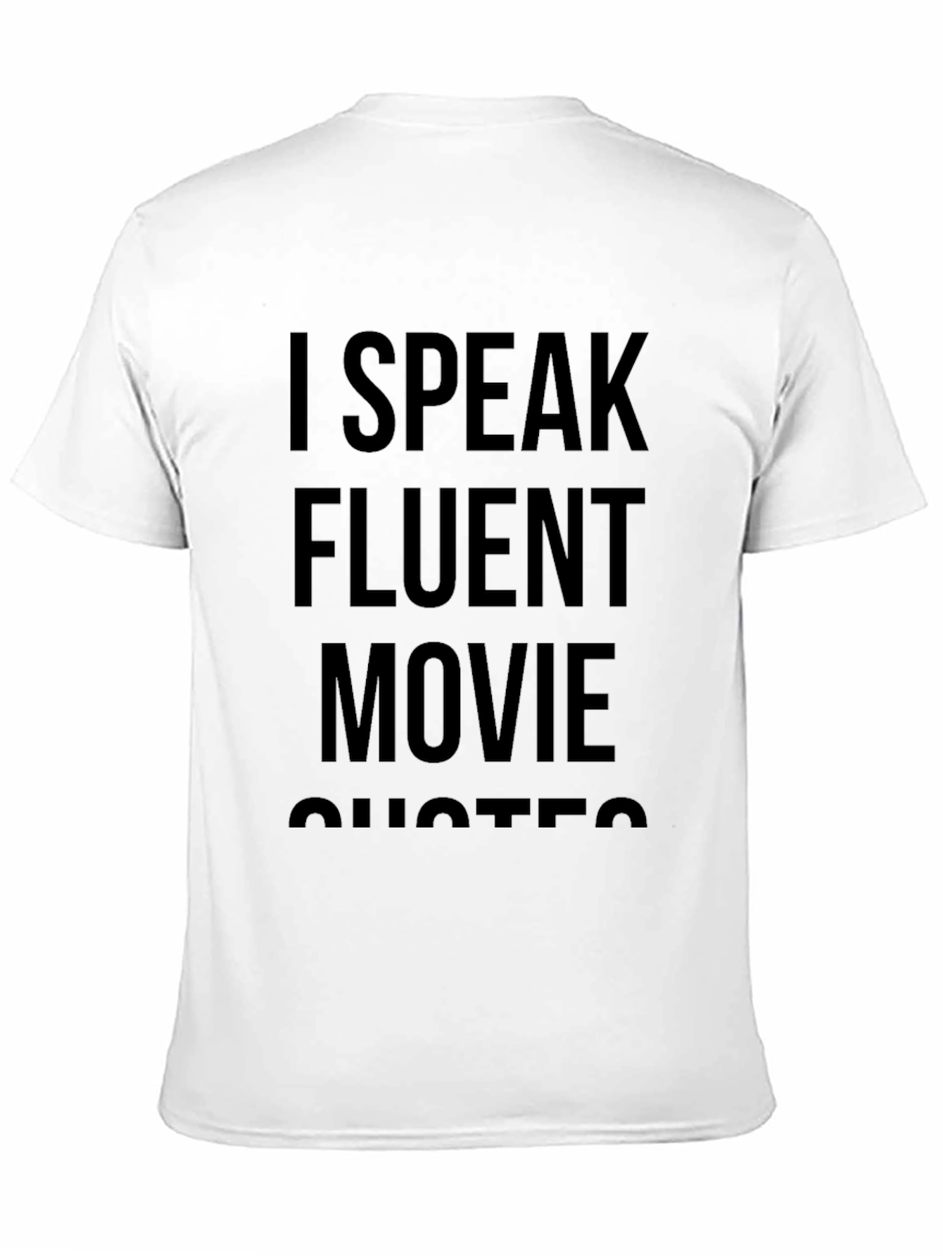 Black Movie Quote T-Shirt - Fluent Film Fan Apparel view 11