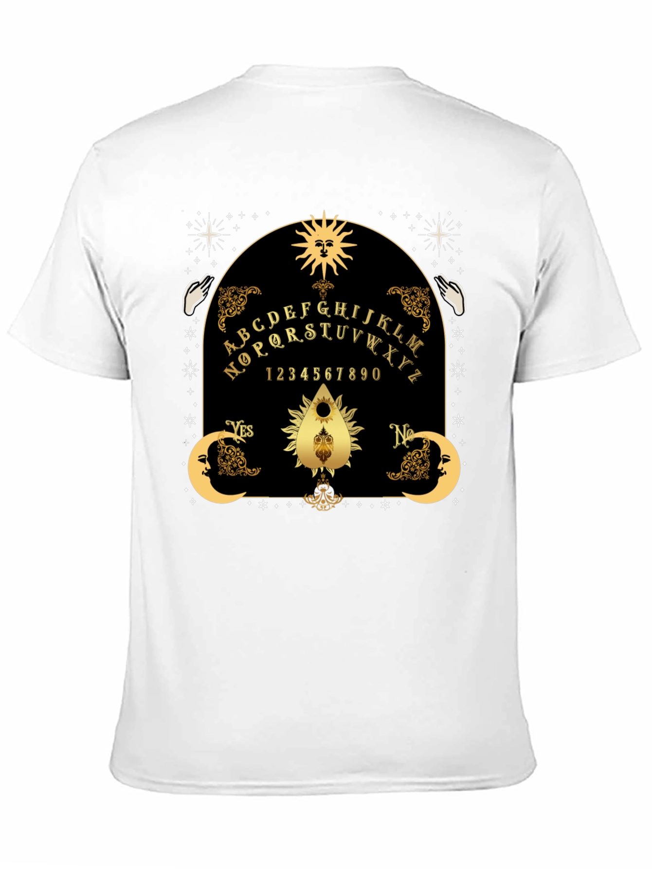 Mystic Ouija Board T-Shirt - Goth Occult Apparel - 11