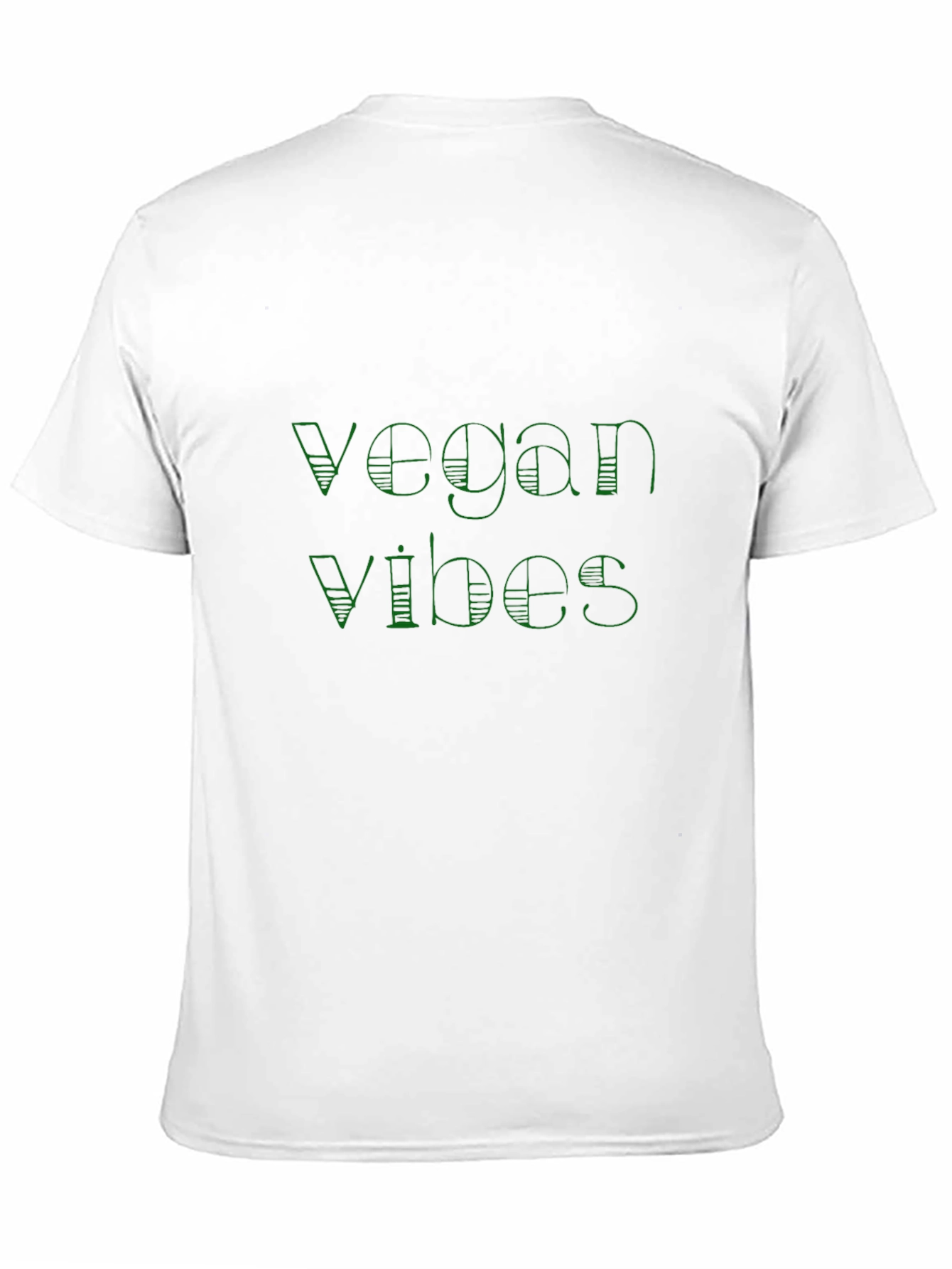 Black Vegan Vibes Graphic T-Shirt - Stylish & Comfortable view 11
