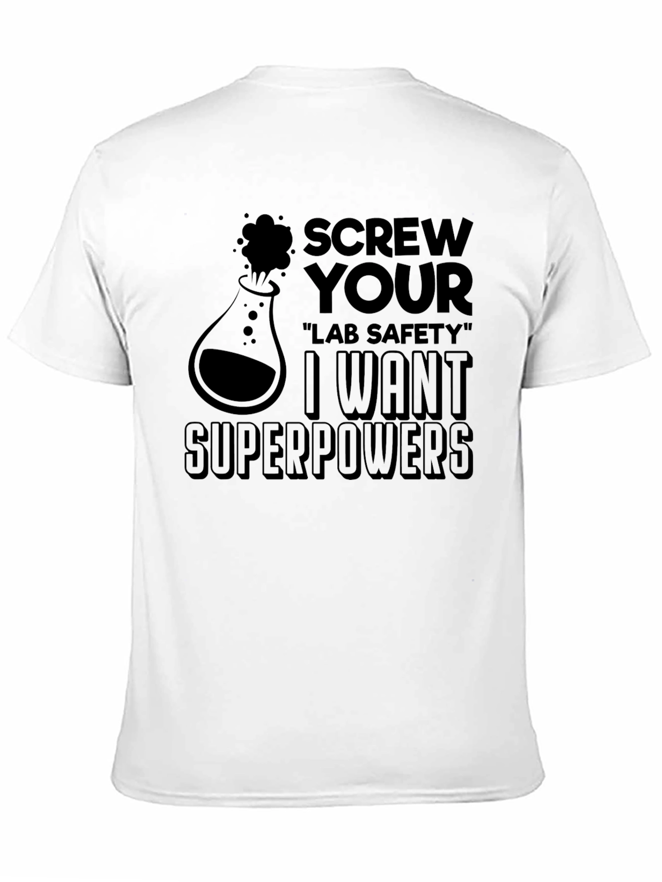 Black Screw Lab Safety T-Shirt view 11