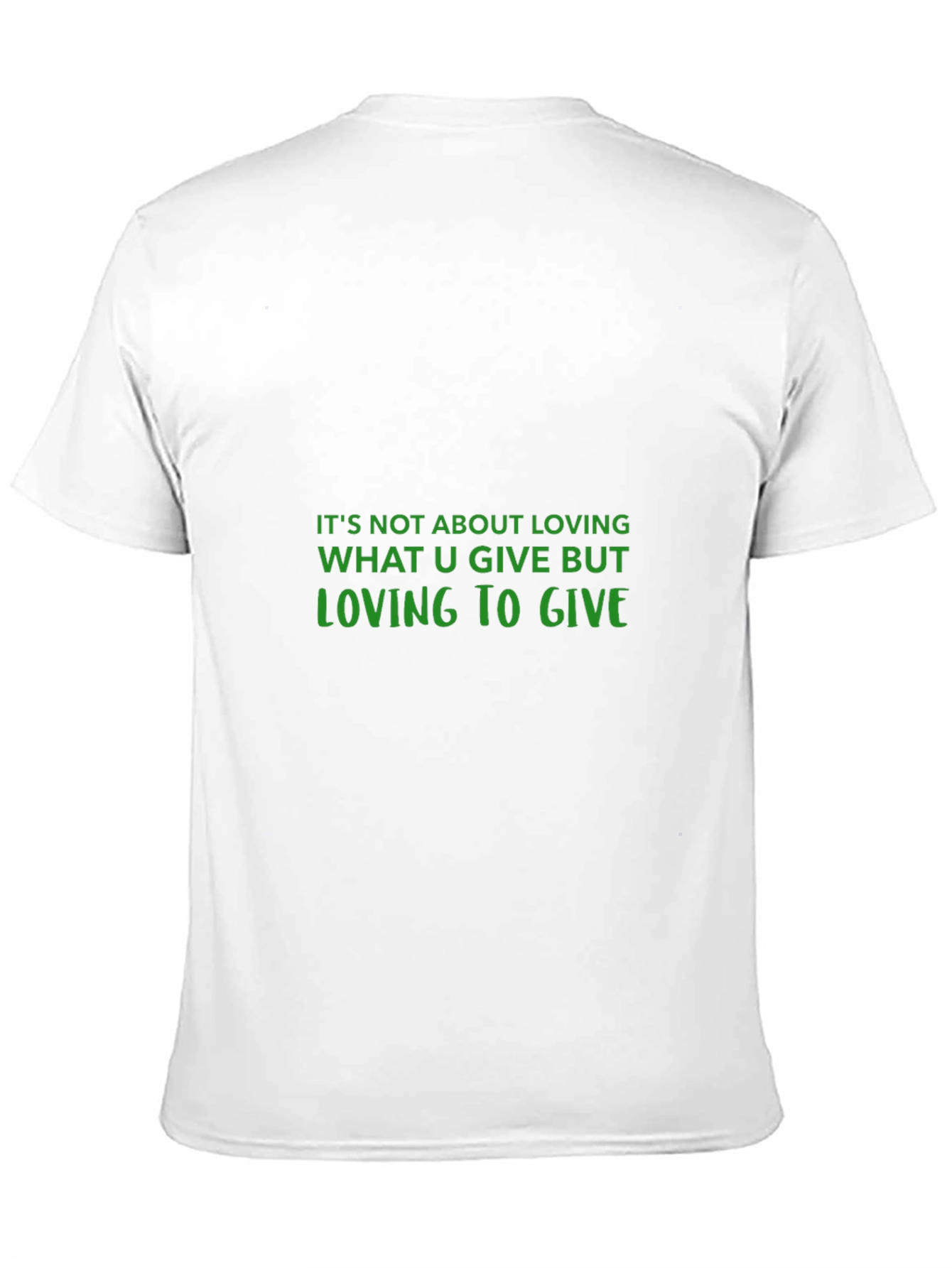 Black Loving to Give Graphic Tee - Black view 11
