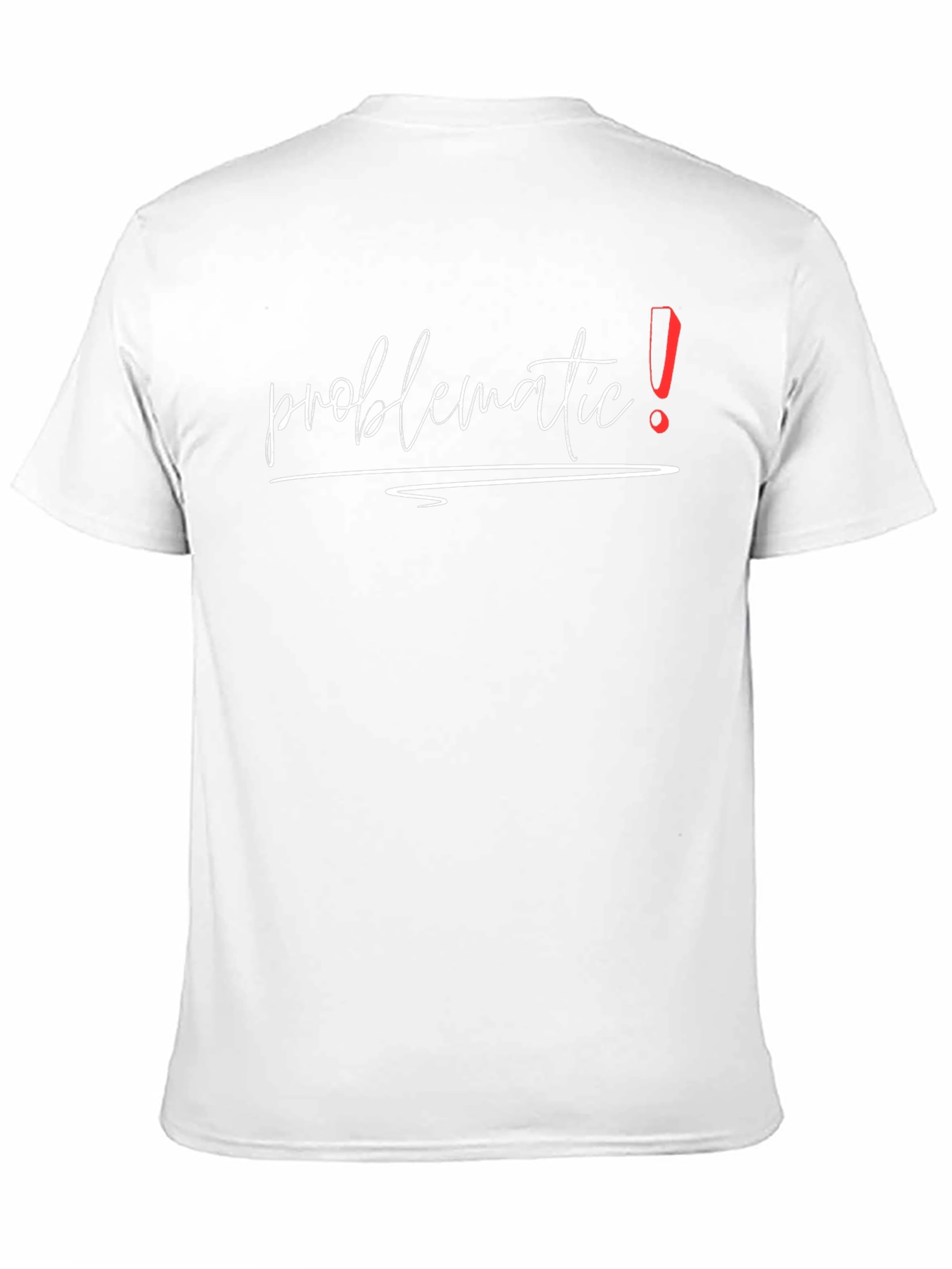 Black Problematic T-Shirt - Stylish Graphic Tee for Bold Statements view 11