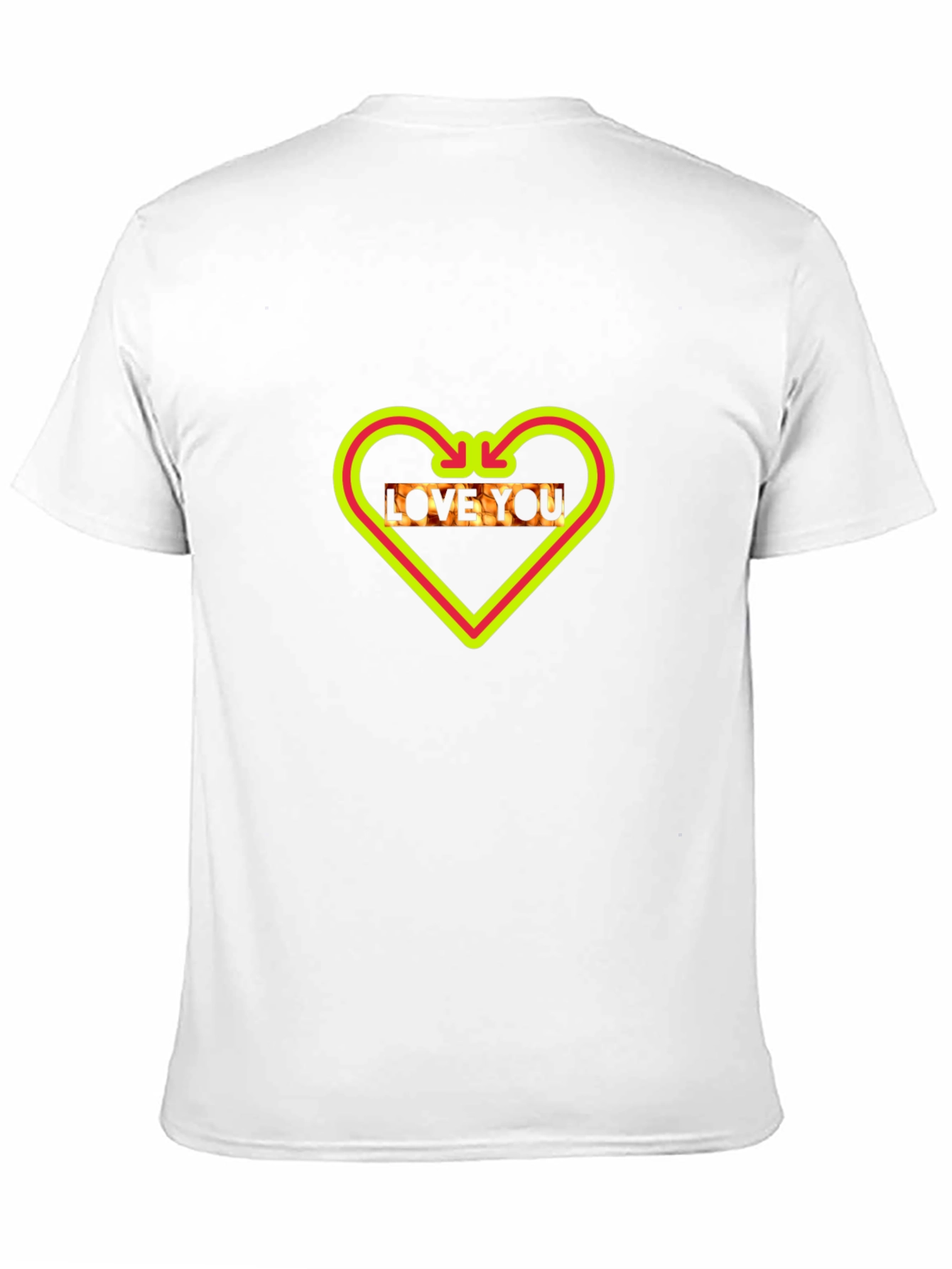 Black Love You Graphic Tee - Black Cotton Blend T-Shirt view 11