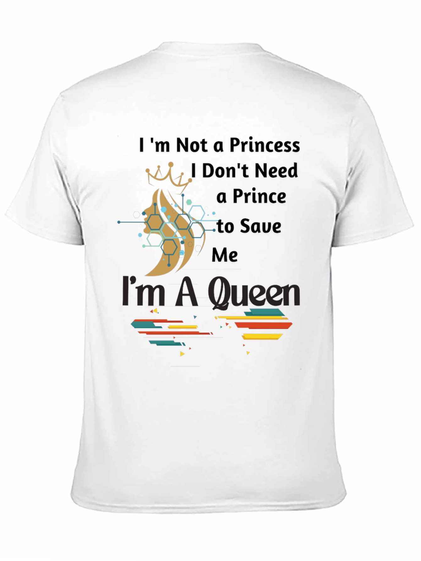 Black Queen Graphic Tee - Empowering Women's Fashion view 11