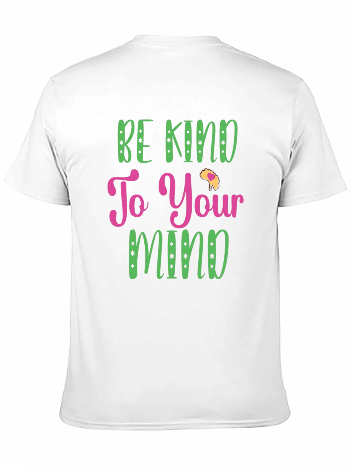 Black Be Kind to Your Mind Black Graphic Tee view 11