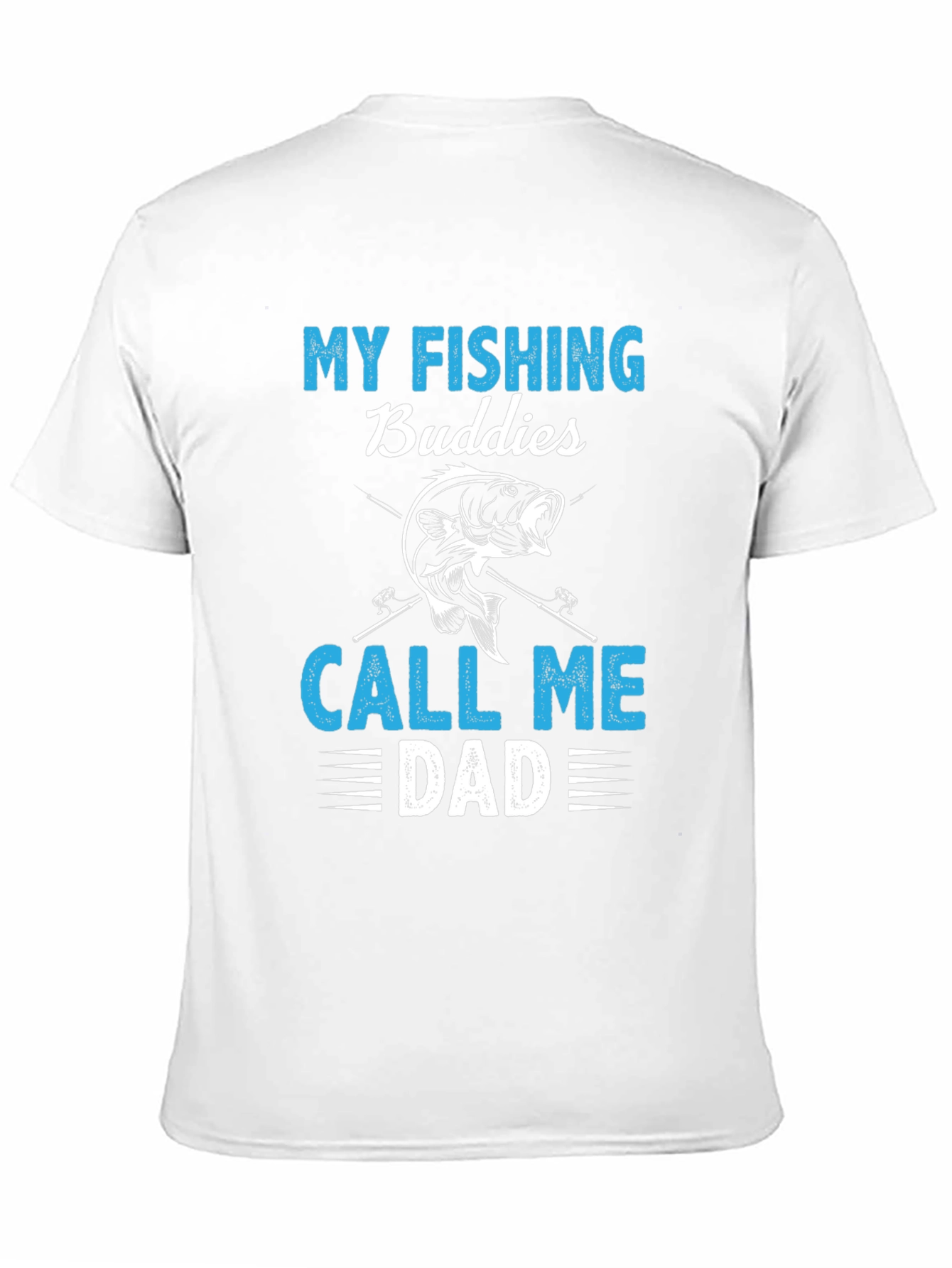 Black Fishing Buddies Dad T-Shirt view 11