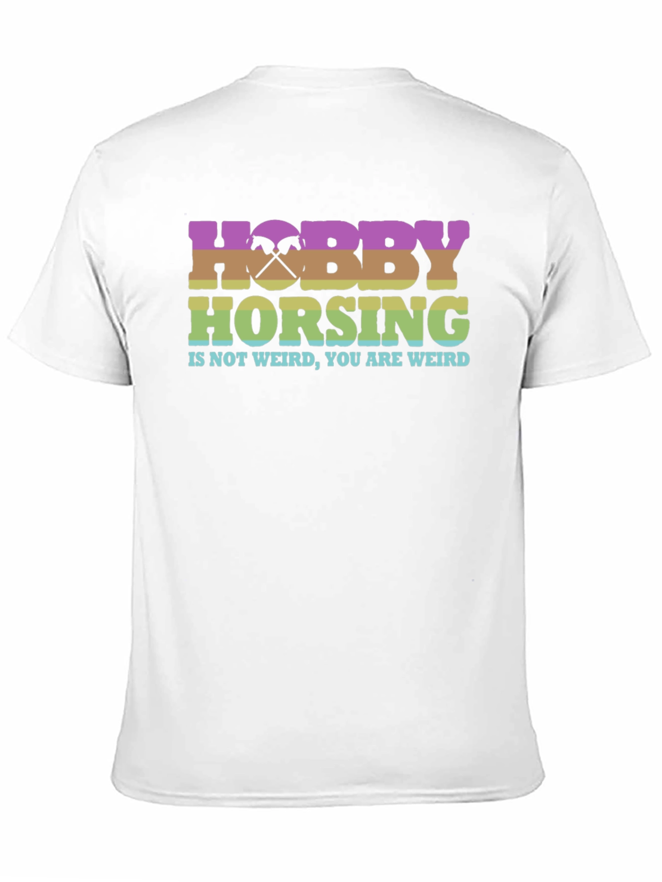 Black Hobby Horsing Weird T-Shirt view 11