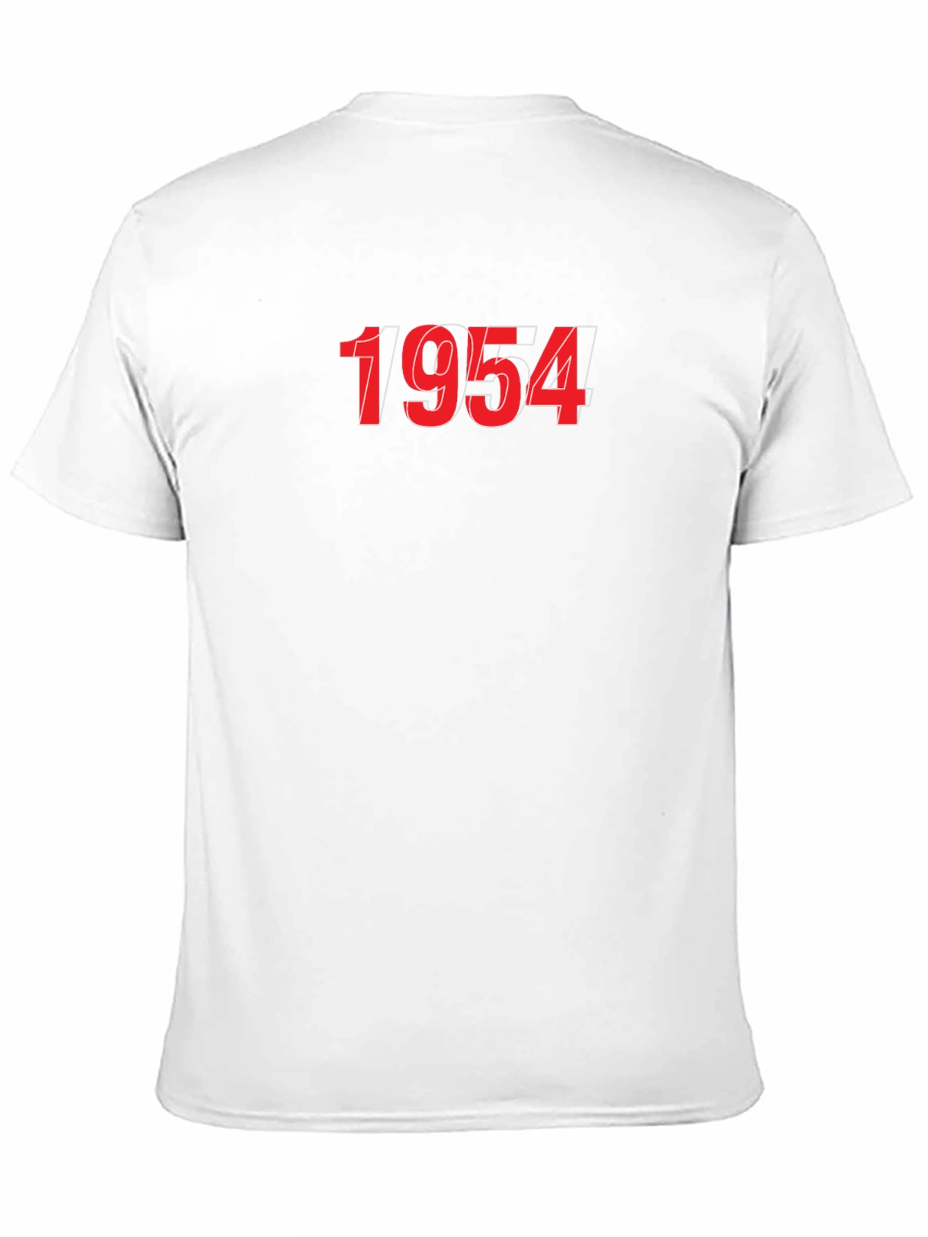 Black Retro 1954 Graphic Tee - Birthday Anniversary Shirt view 11