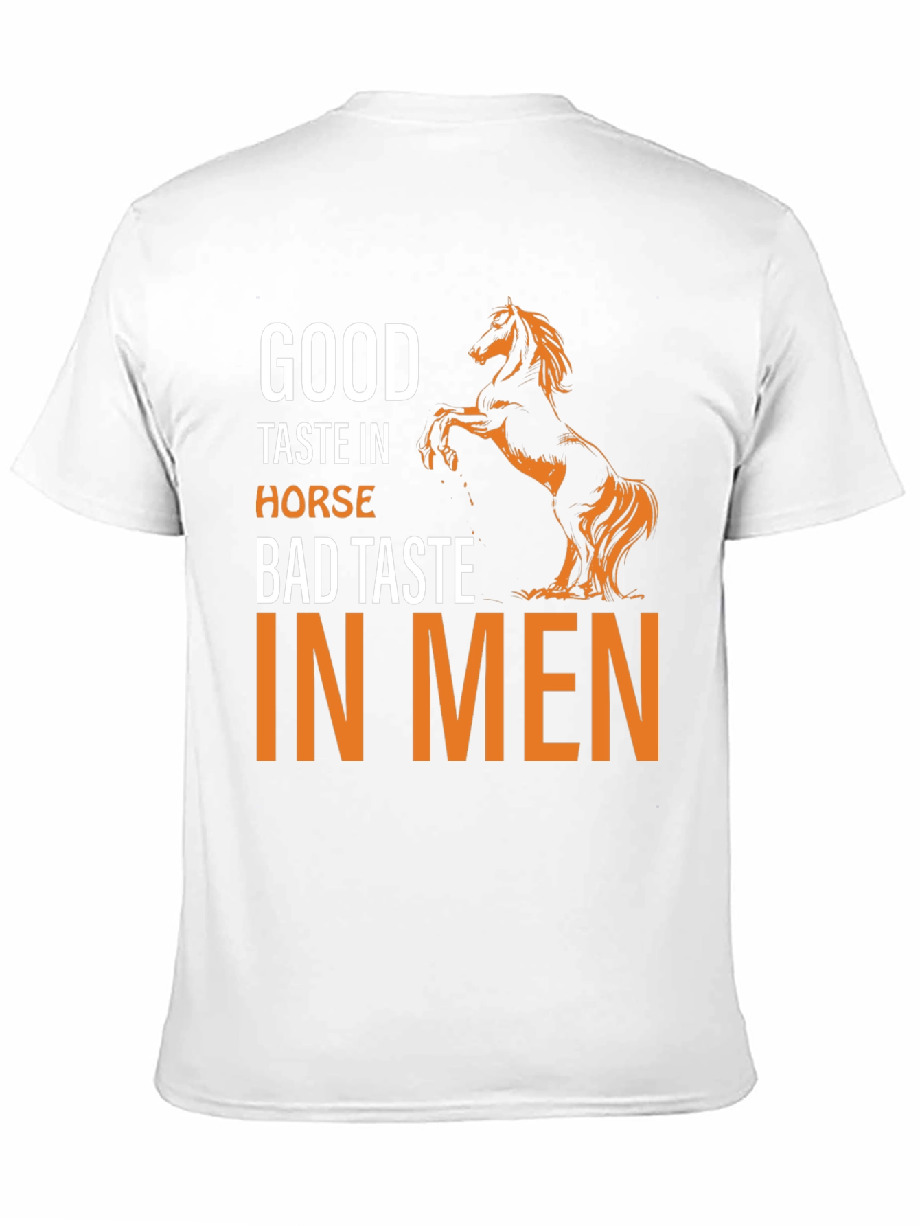 Black Humorous Horse Lover T-Shirt view 11