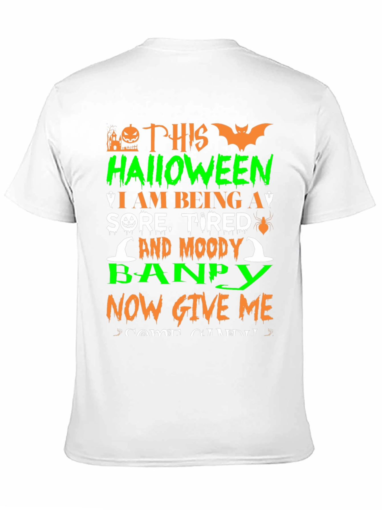 Black Halloween Banpy Graphic Tee view 11