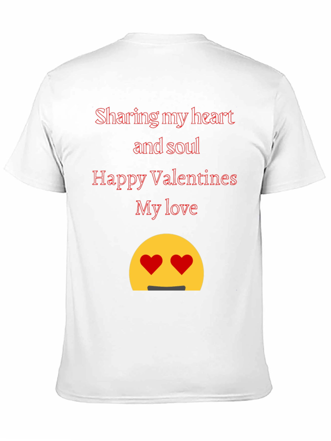 Black Valentine's Day Heart & Soul Black T-Shirt view 11