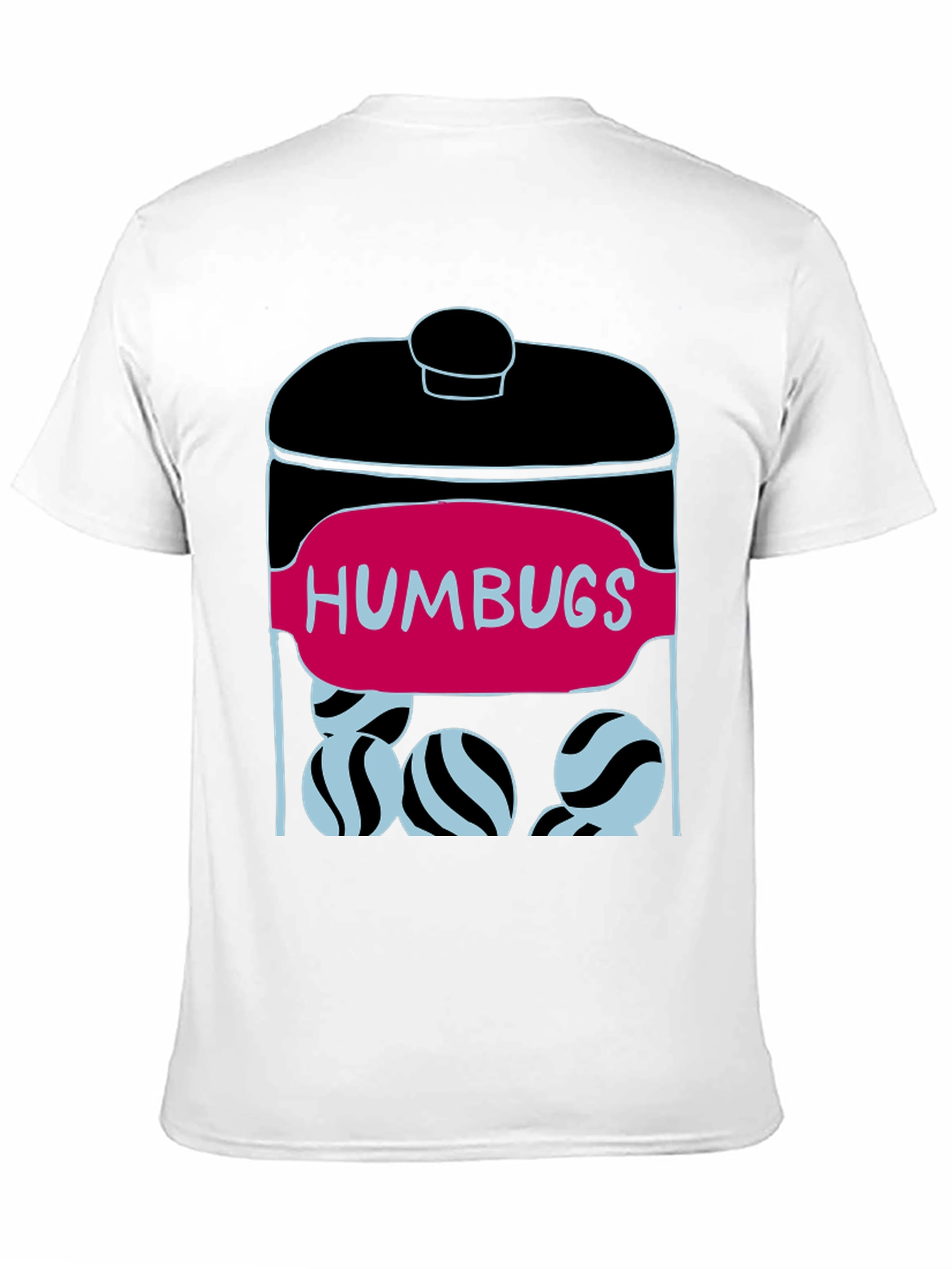 Black Humbugs Candy Jar T-Shirt view 11