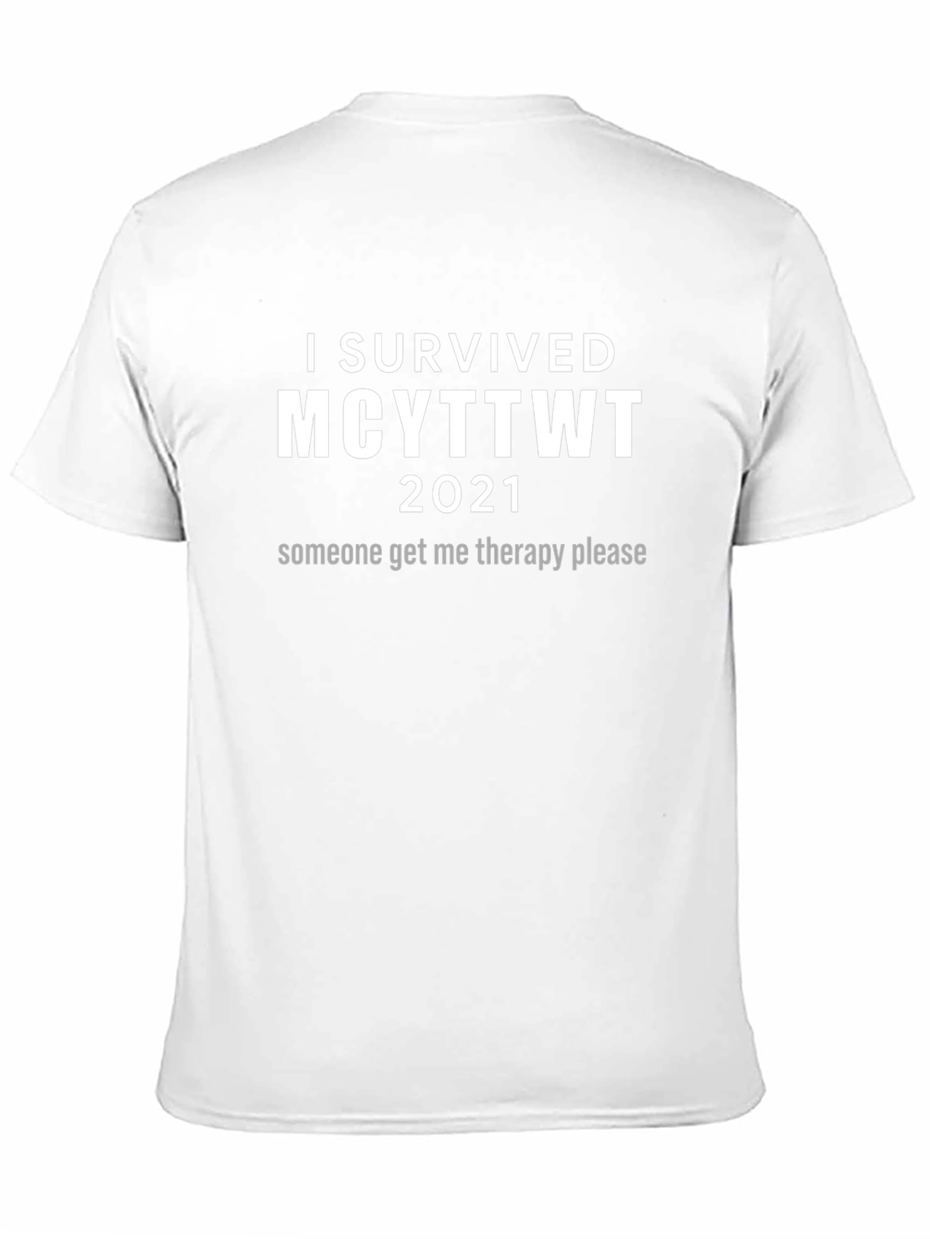 Black I Survived MCYT T-Shirt view 11
