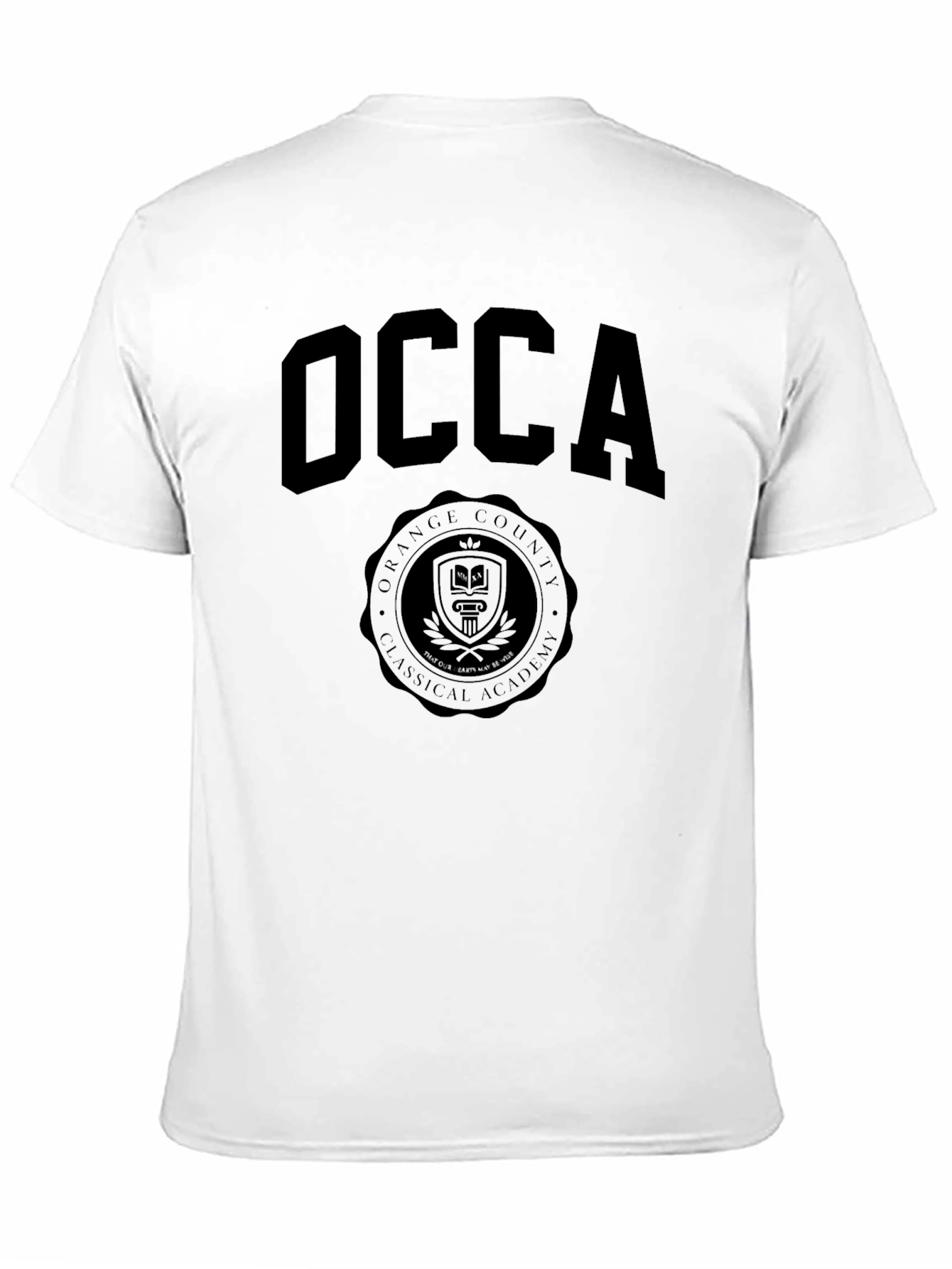 Black Orange County Classical Academy Black T-Shirt view 11