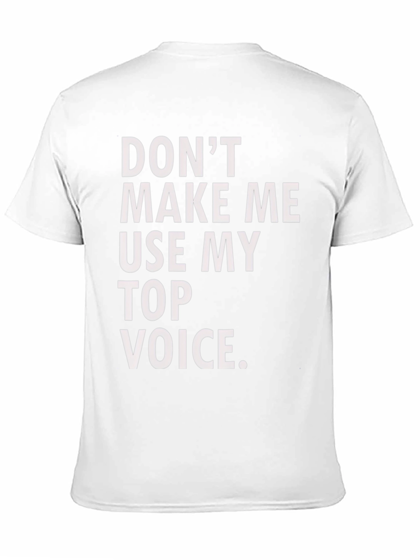 Black Funny Top Voice Black T-Shirt view 11