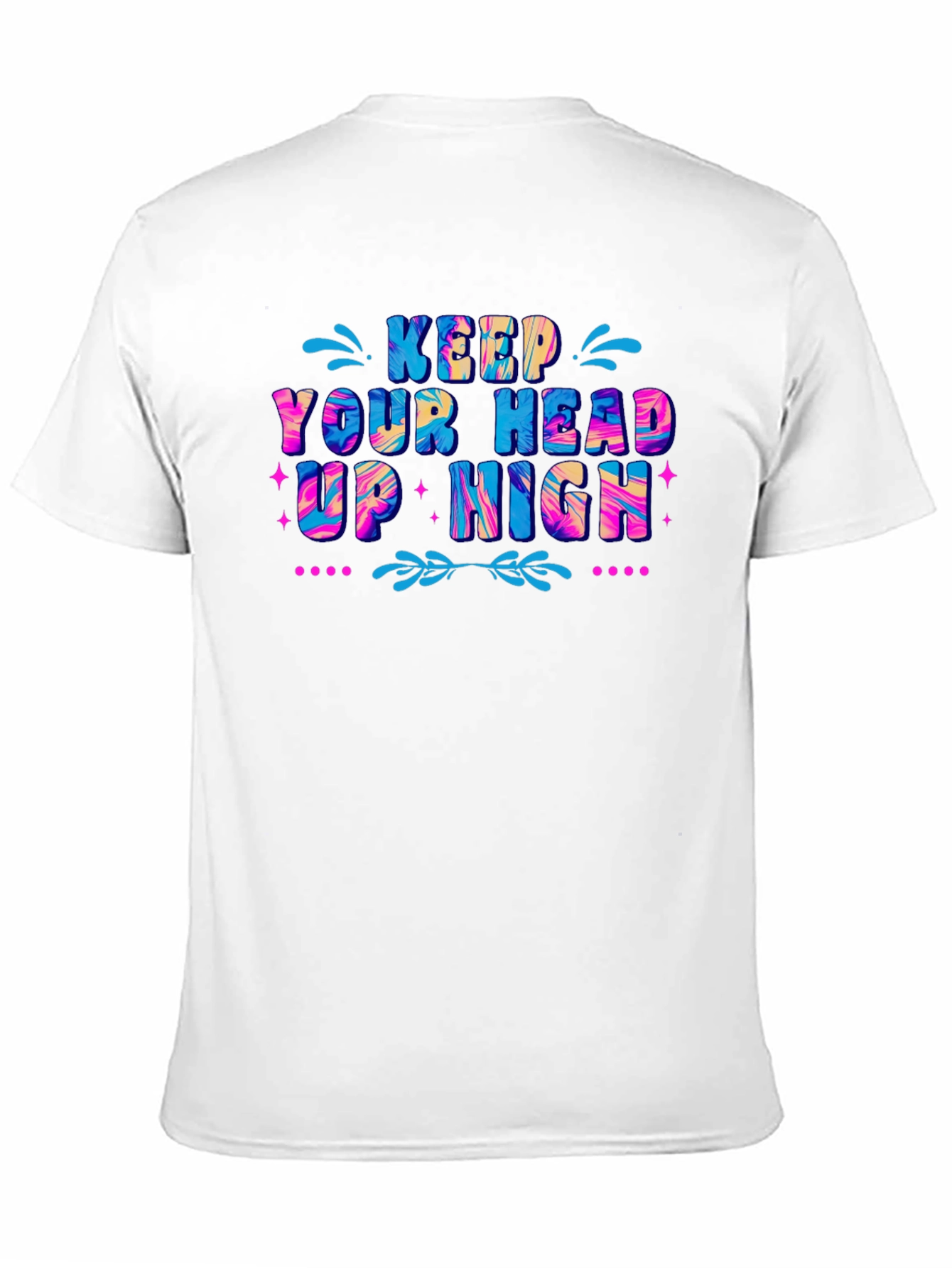 Black Keep Your Head Up High Graphic T-Shirt - Black view 11