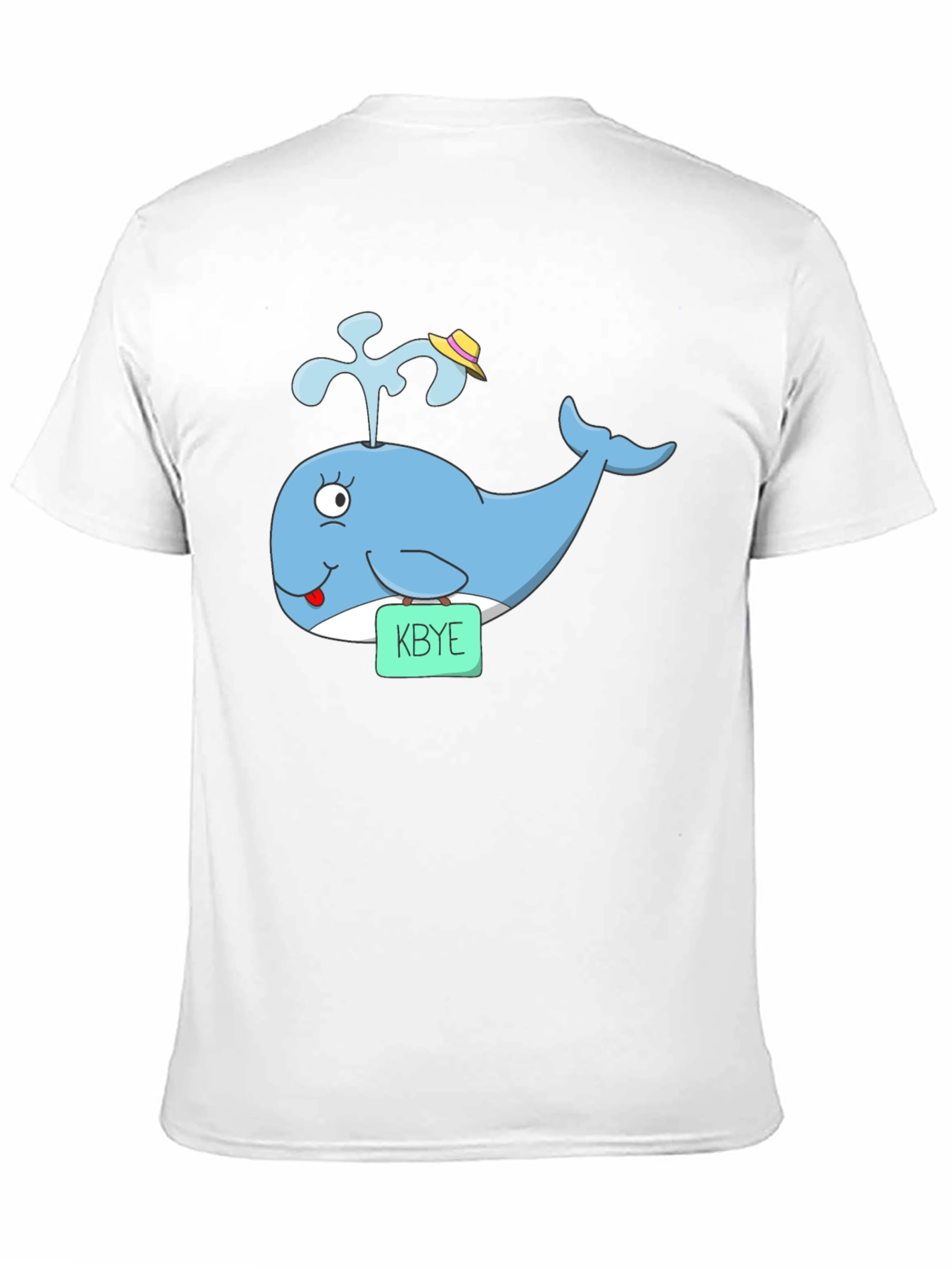 Black Whimsical Whale KBYE Graphic Tee view 11