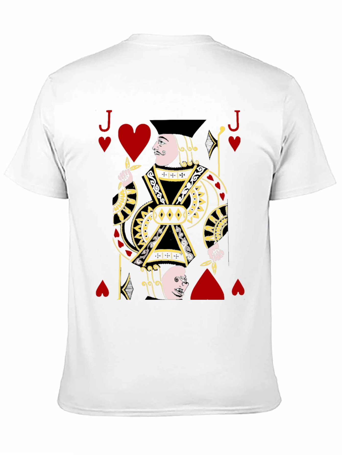 Black Jack of Hearts Graphic Tee view 11