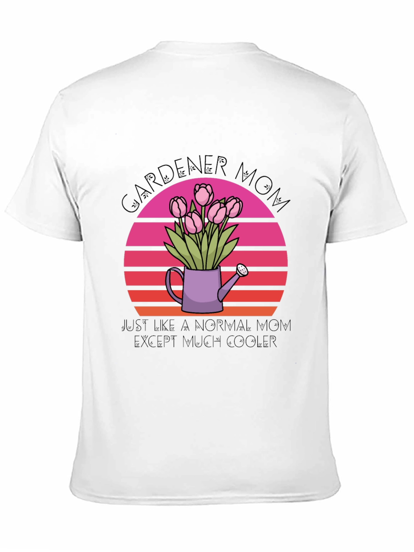 Black Gardener Mom T-Shirt - Unique Gift for Plant Loving Moms view 11