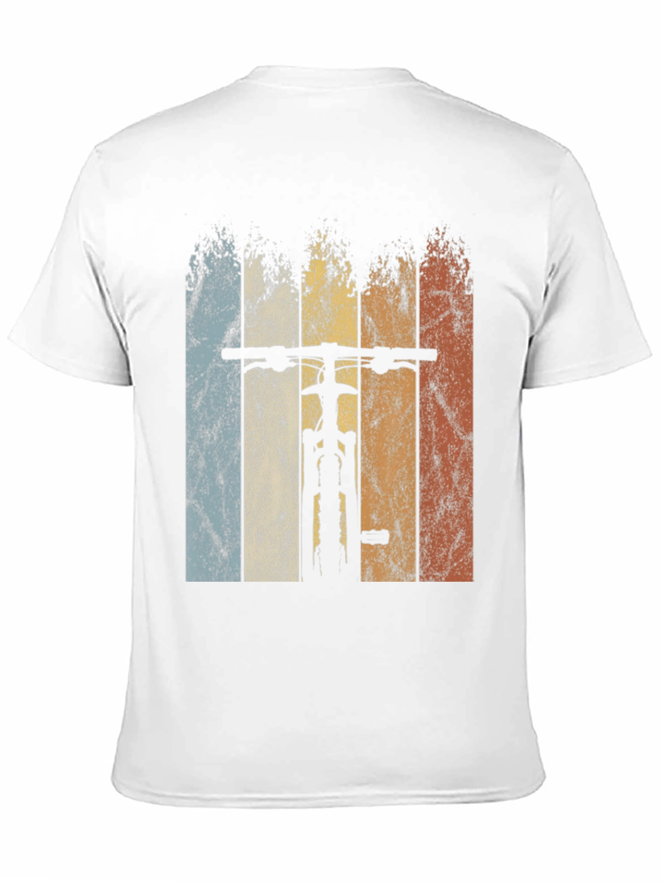 Black Vintage Mountain Bike Graphic Tee - Retro Cycling Shirt view 11