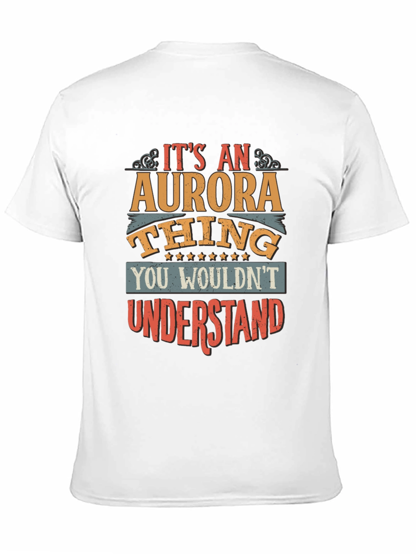 Black It's an Aurora Thing - Graphic T-Shirt view 11