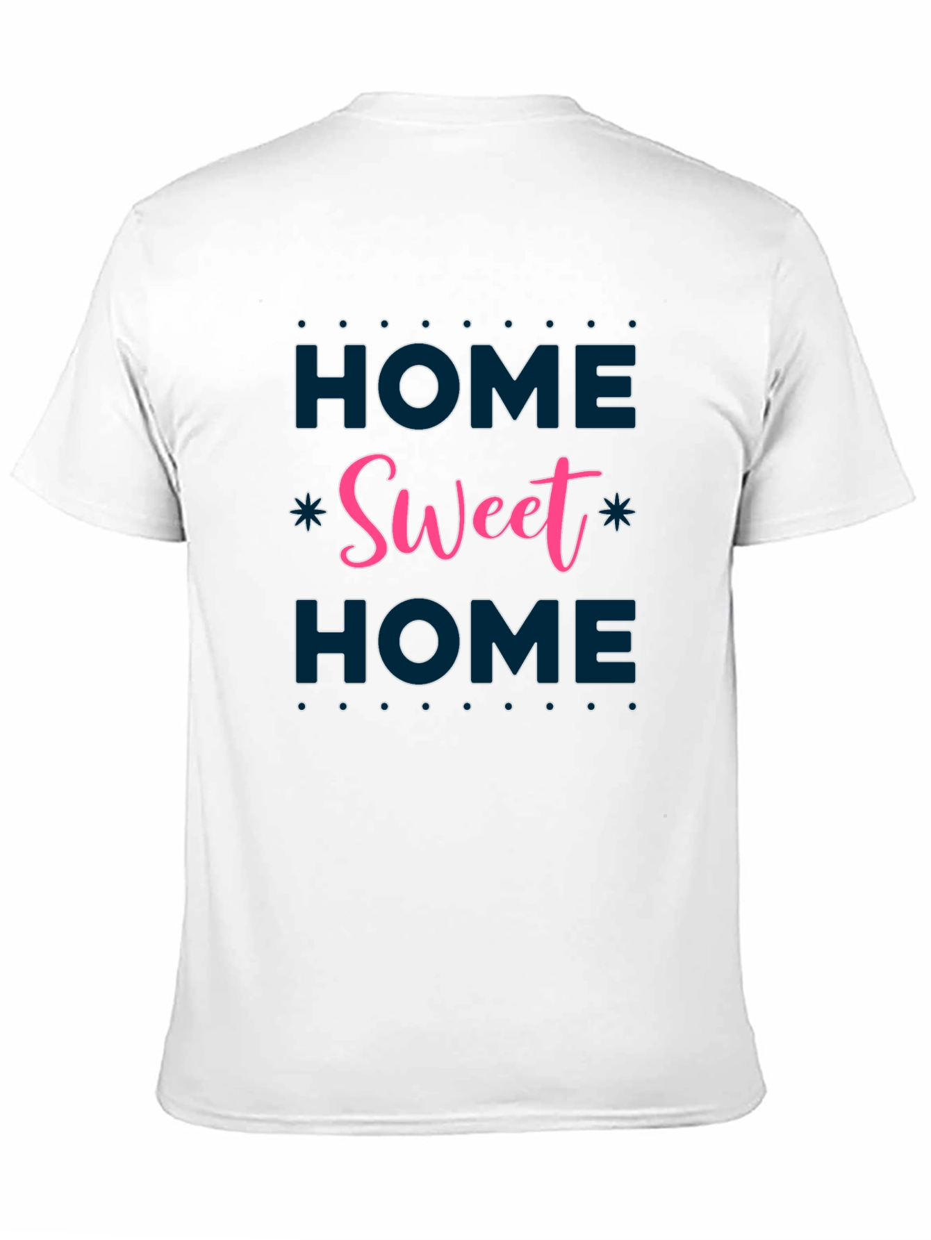 Black Home Sweet Home Graphic T-Shirt - Soft Cotton Blend view 11
