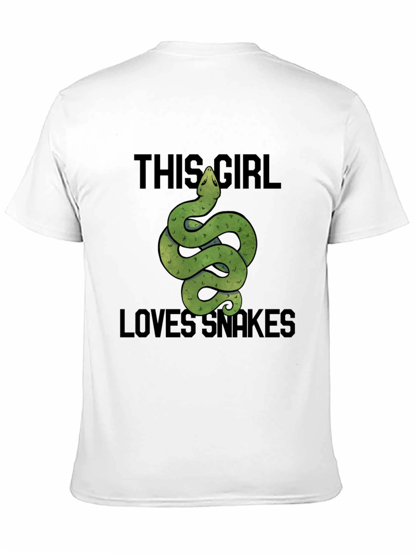 This Girl Loves Snakes T-Shirt - Reptile Lover Tee - 11