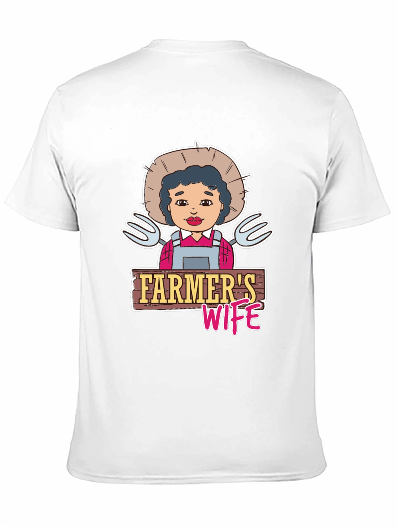 Black Farmer's Wife Graphic Tee view 11