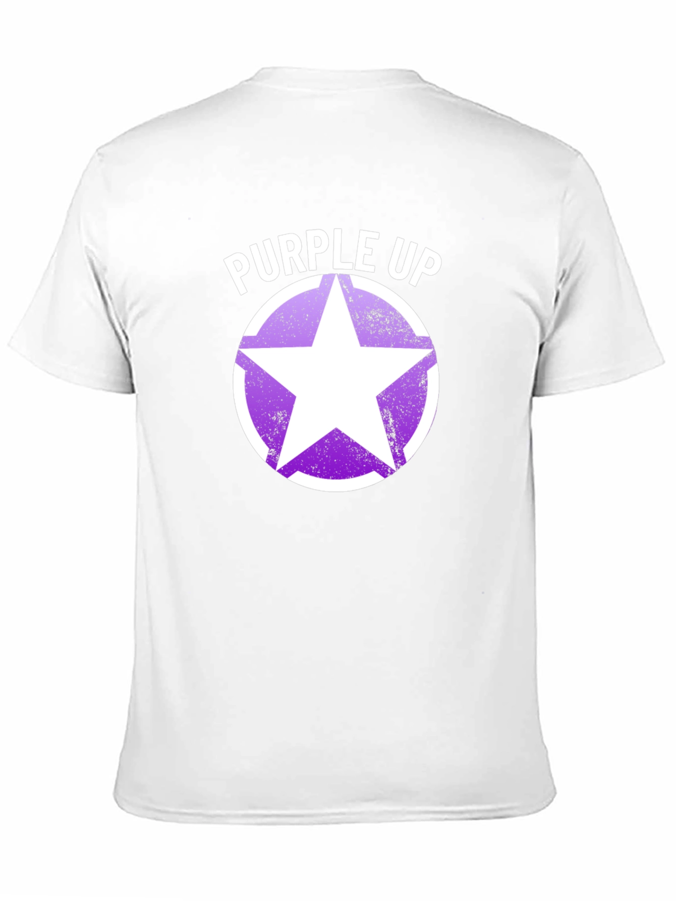 Purple Up Star Graphic T-Shirt - 11