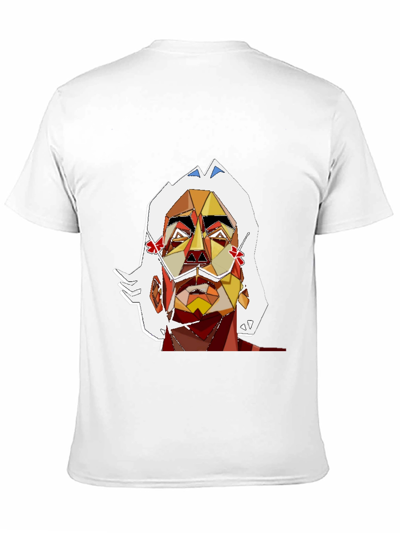 Black Geometric Salvador Dali Graphic T-Shirt - Unique Art Tee view 11