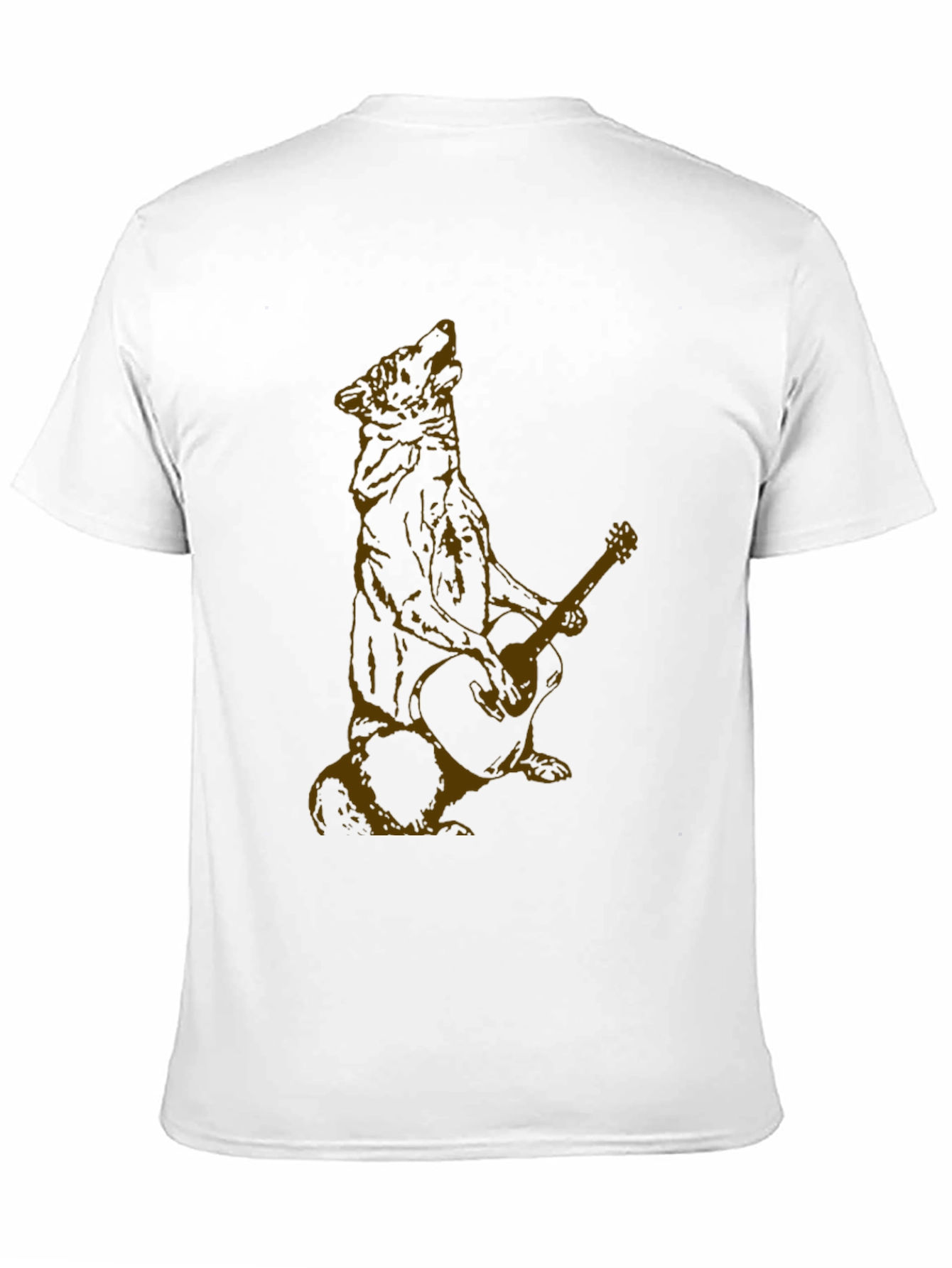 Black Wolf Guitarist Graphic Tee view 11