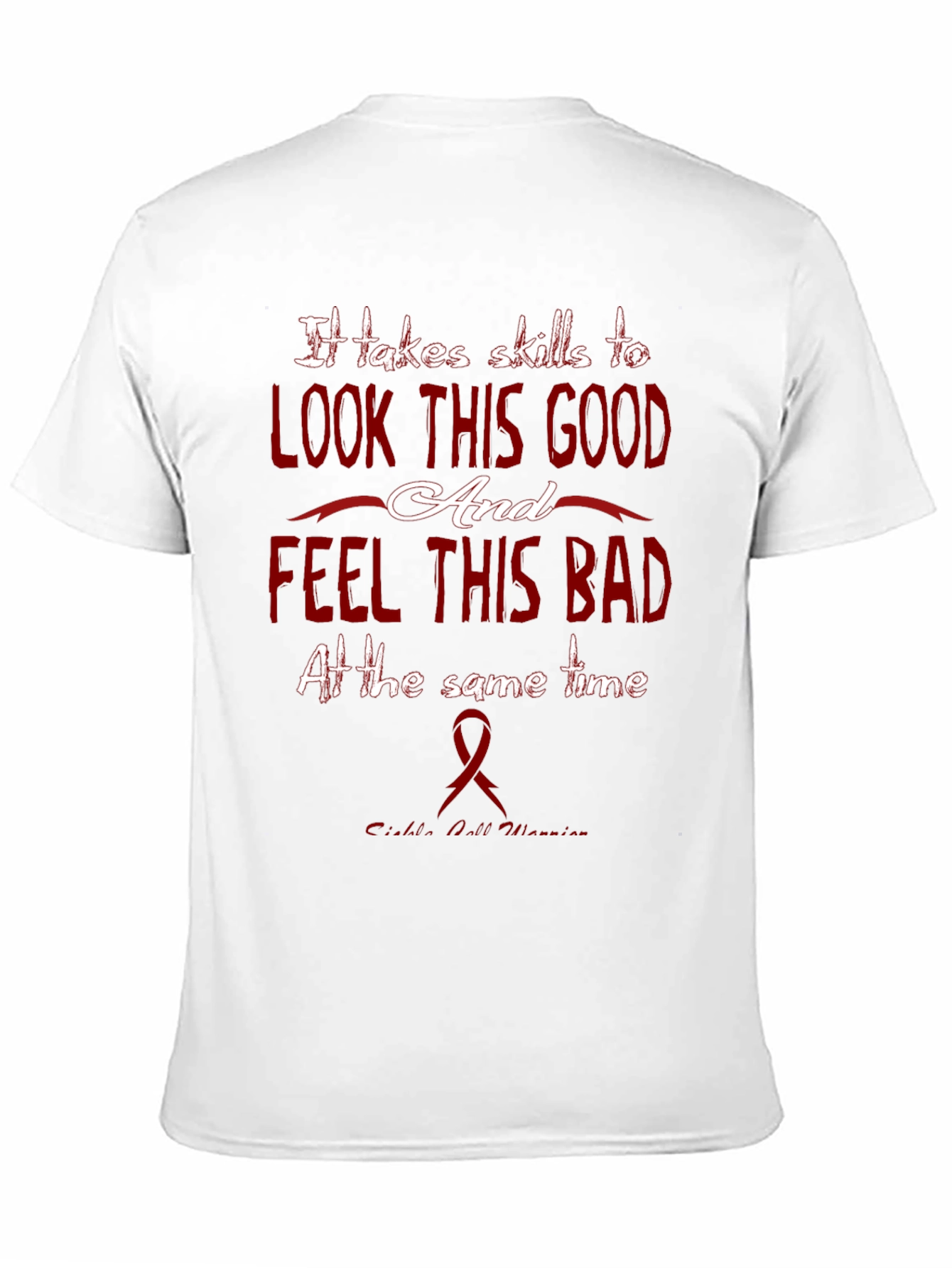 Black Skills to Look Good Graphic Tee view 11