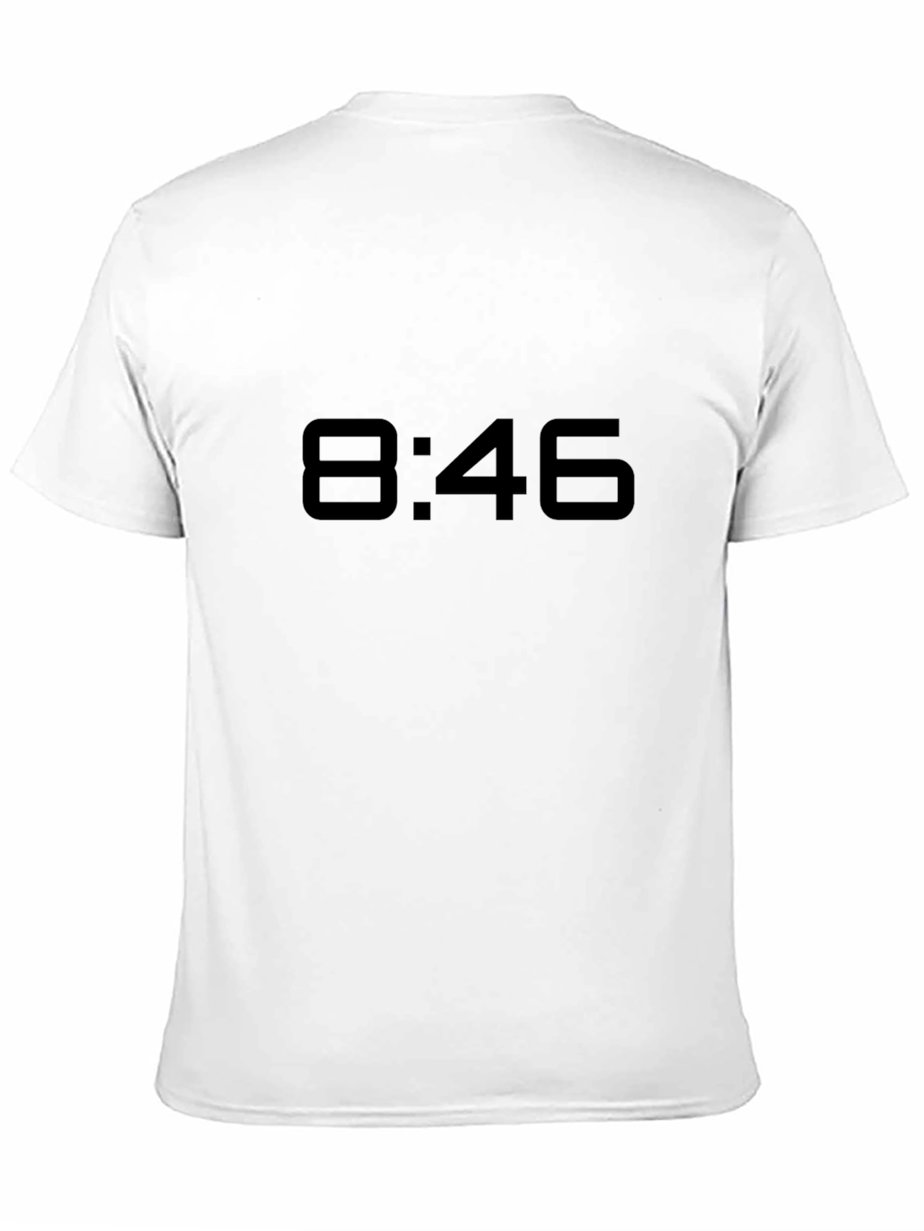 Black 8:46 Black Graphic Tee - Never Forget view 11