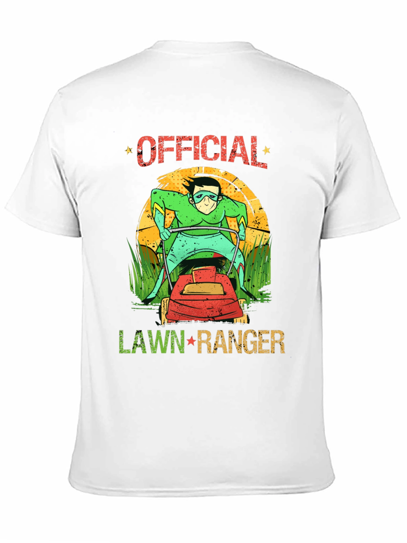 Black Official Lawn Ranger Graphic T-Shirt view 11