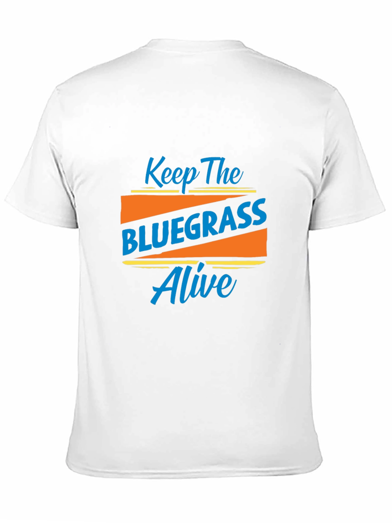 Black Keep The Bluegrass Alive Black T-Shirt view 11