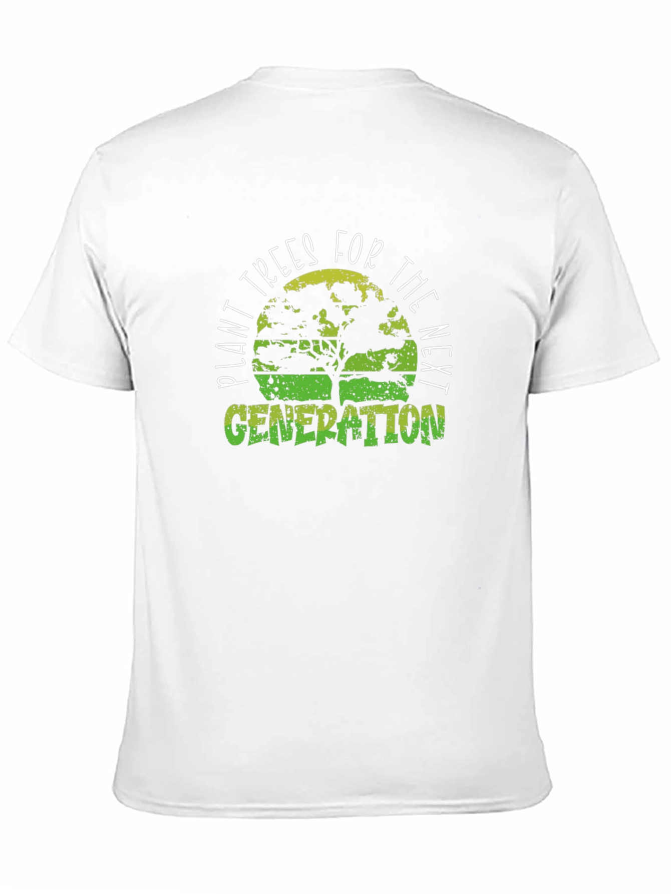 Black Plant Trees for the Next Generation T-Shirt view 11