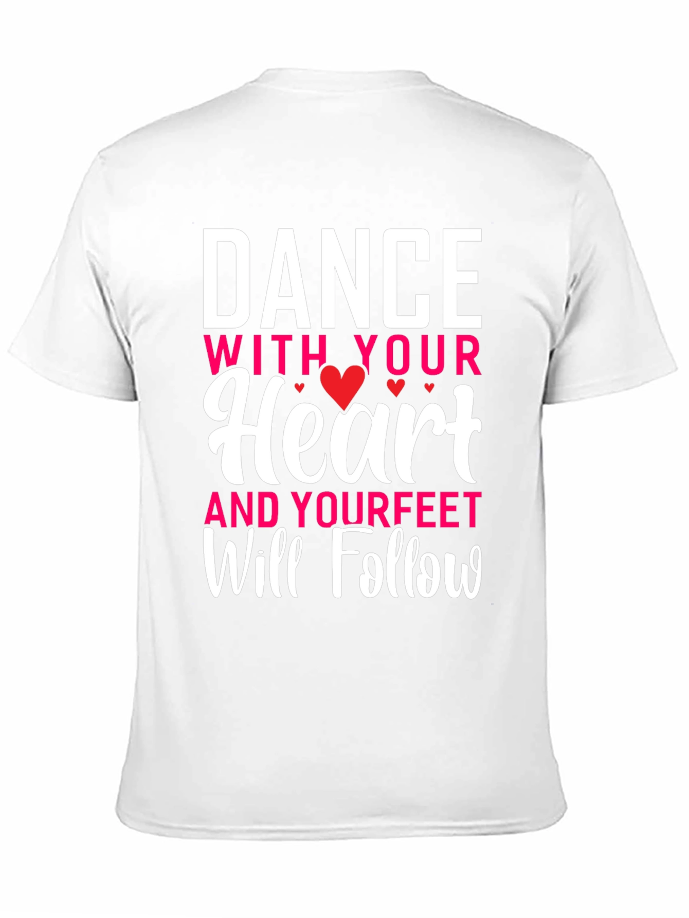 Black Dance With Your Heart Graphic Tee view 11