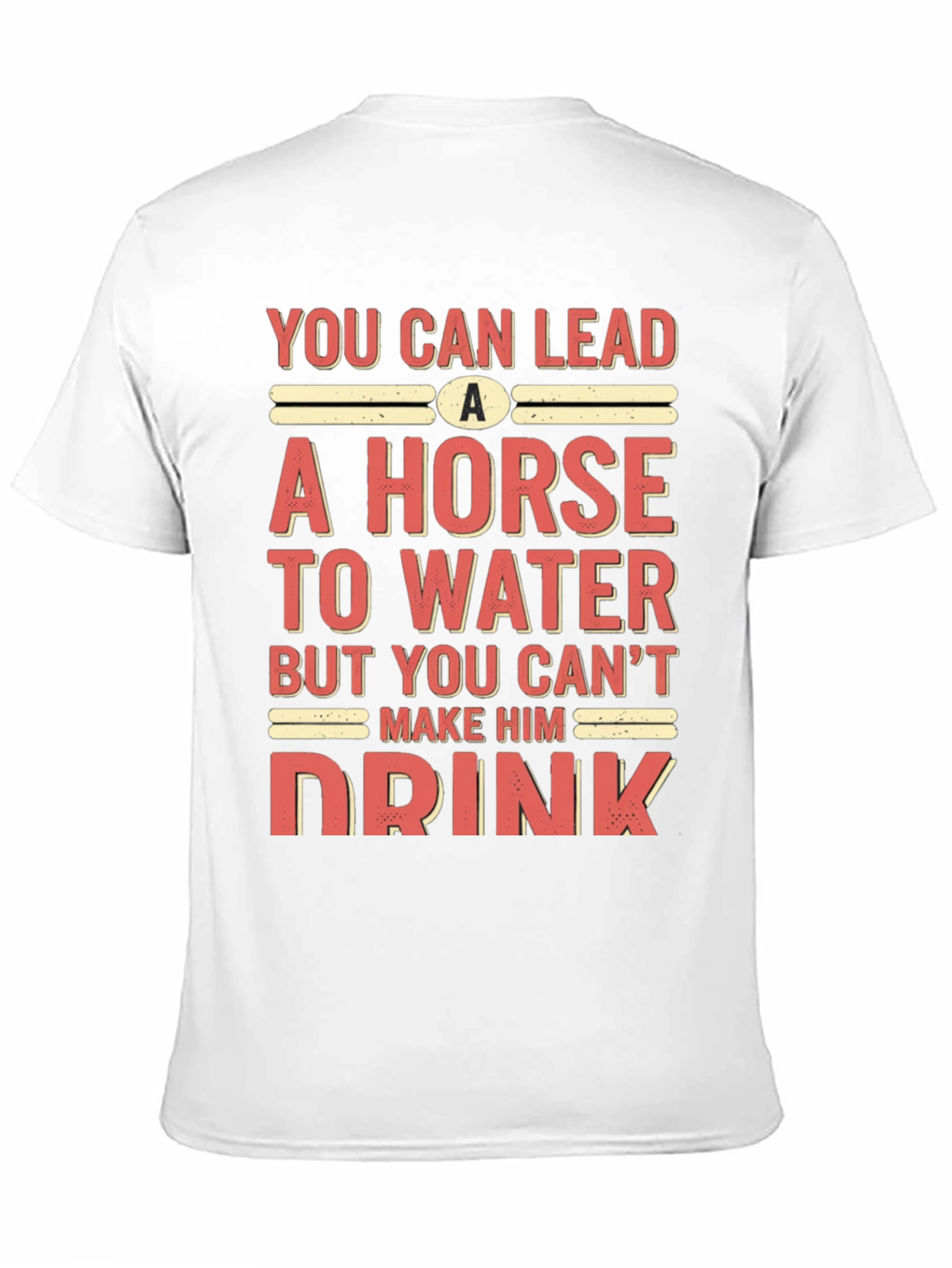 Black Funny Horse Saying T-Shirt view 11