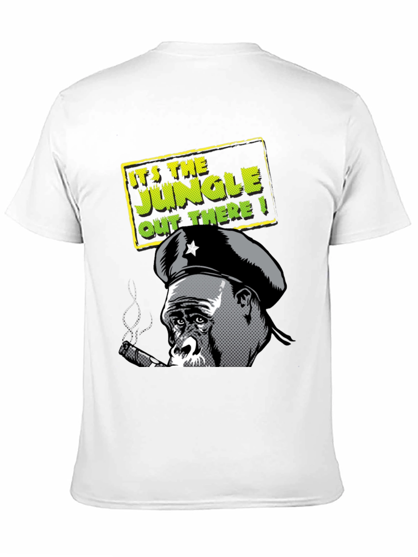 Black Jungle Gorilla T-Shirt - Cool Graphic Tee view 11