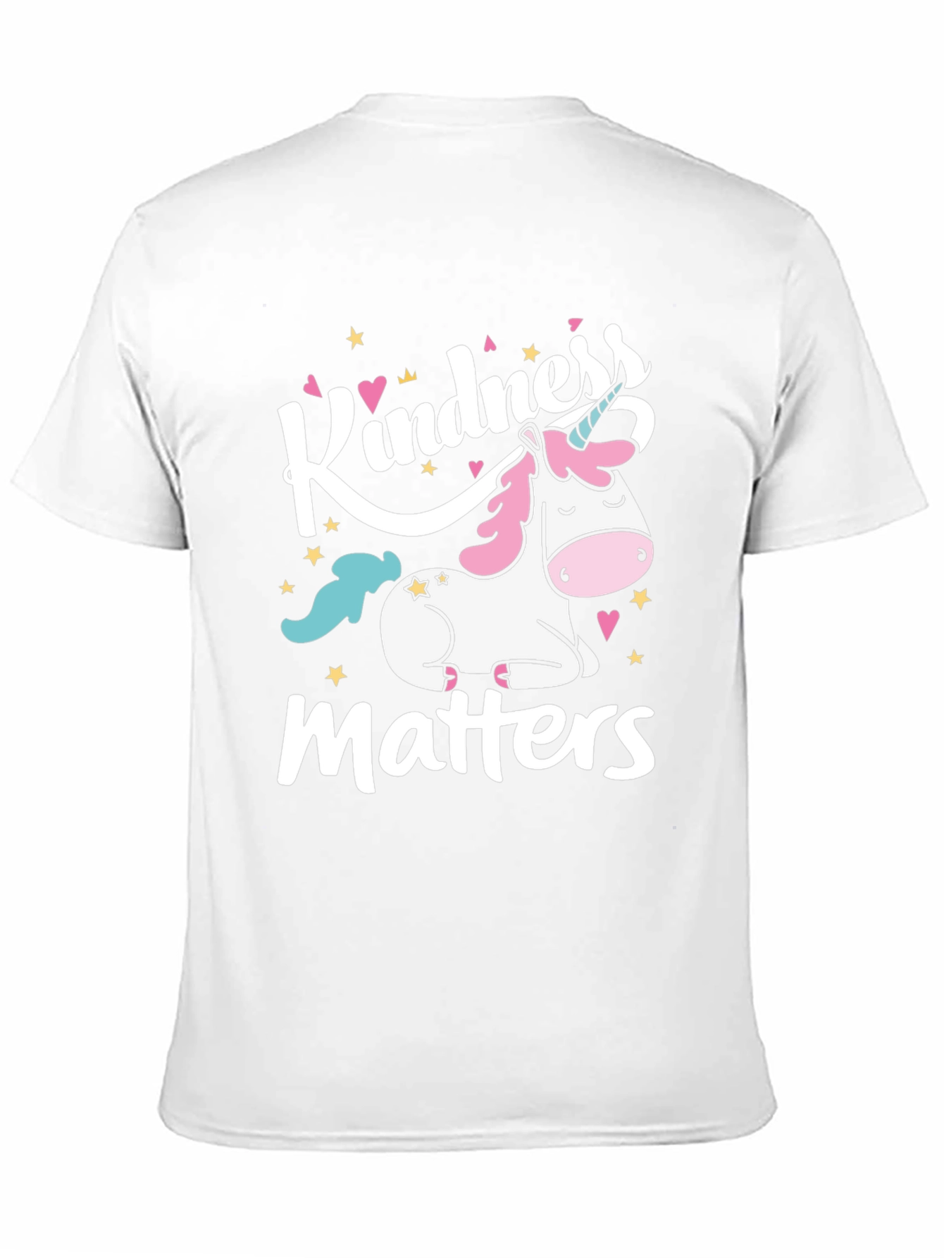 Black Kindness Matters Unicorn Graphic Tee view 11