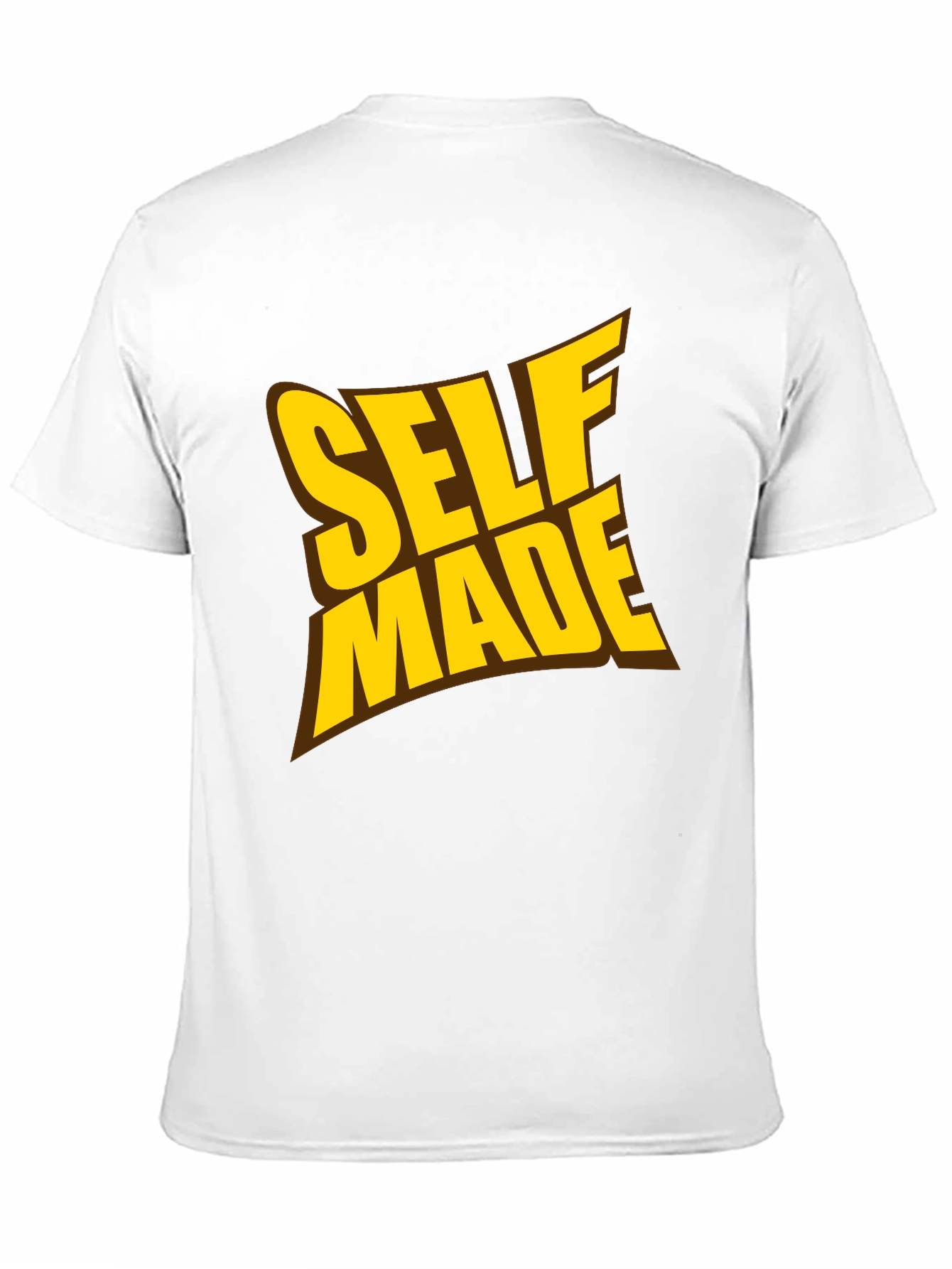 Black Self Made Graphic Tee - Black T-Shirt view 11