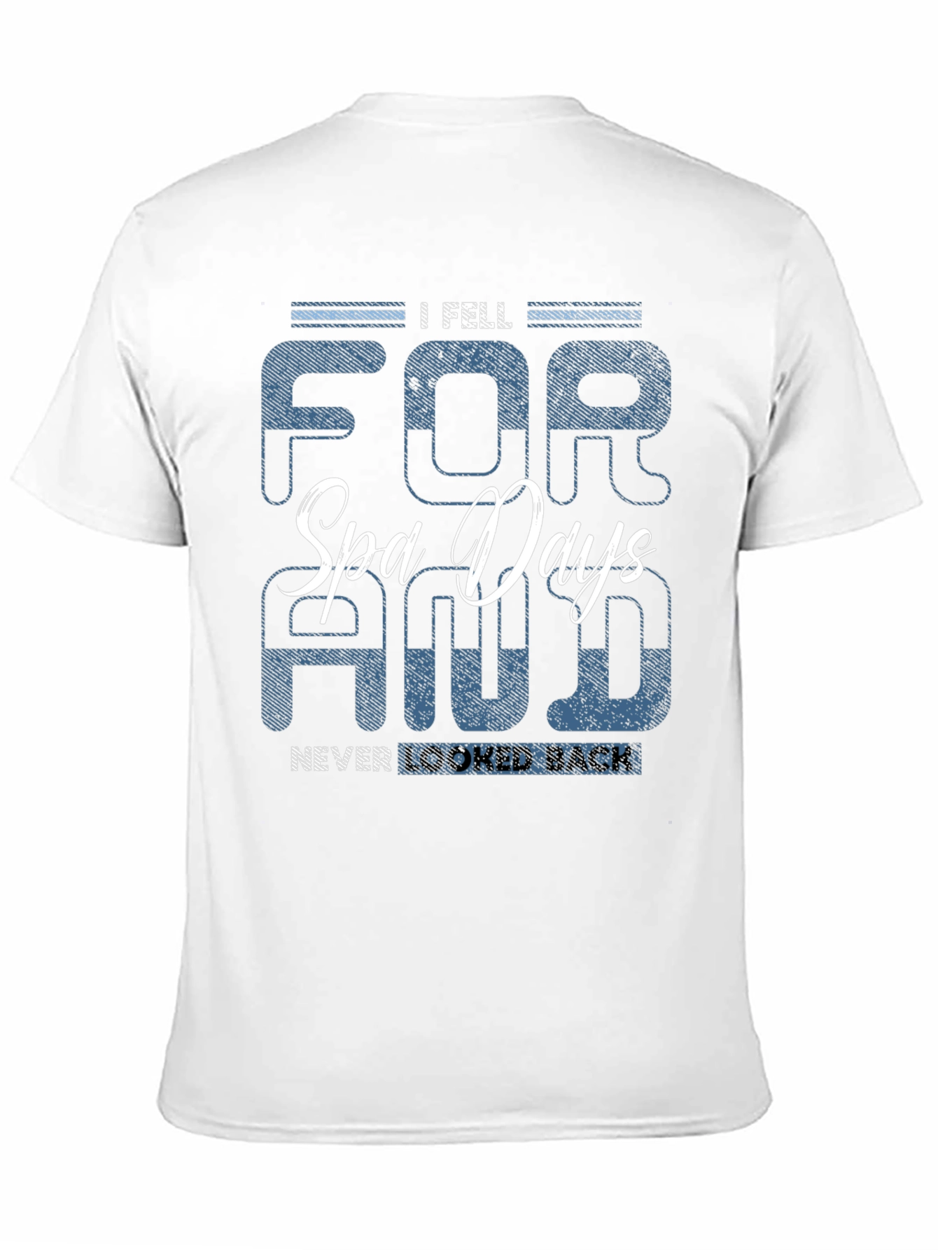 Black Spa Days T-Shirt -  I Fell For & Never Looked Back view 11