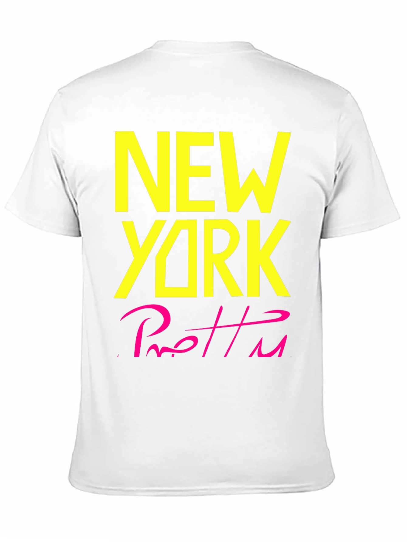 Black New York Pretty T-Shirt view 11