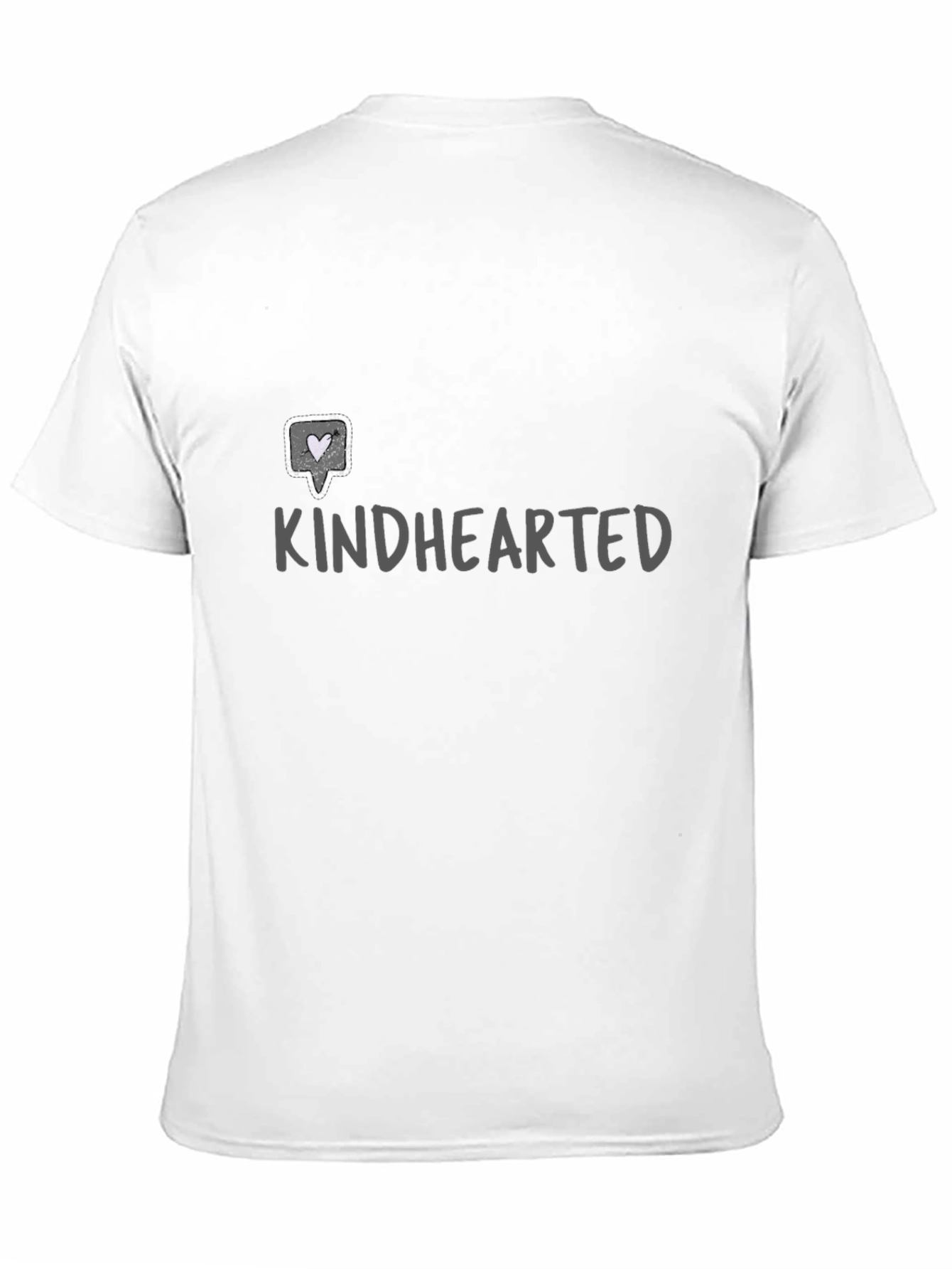 Black Kindhearted Black Graphic Tee - Soft & Stylish view 11